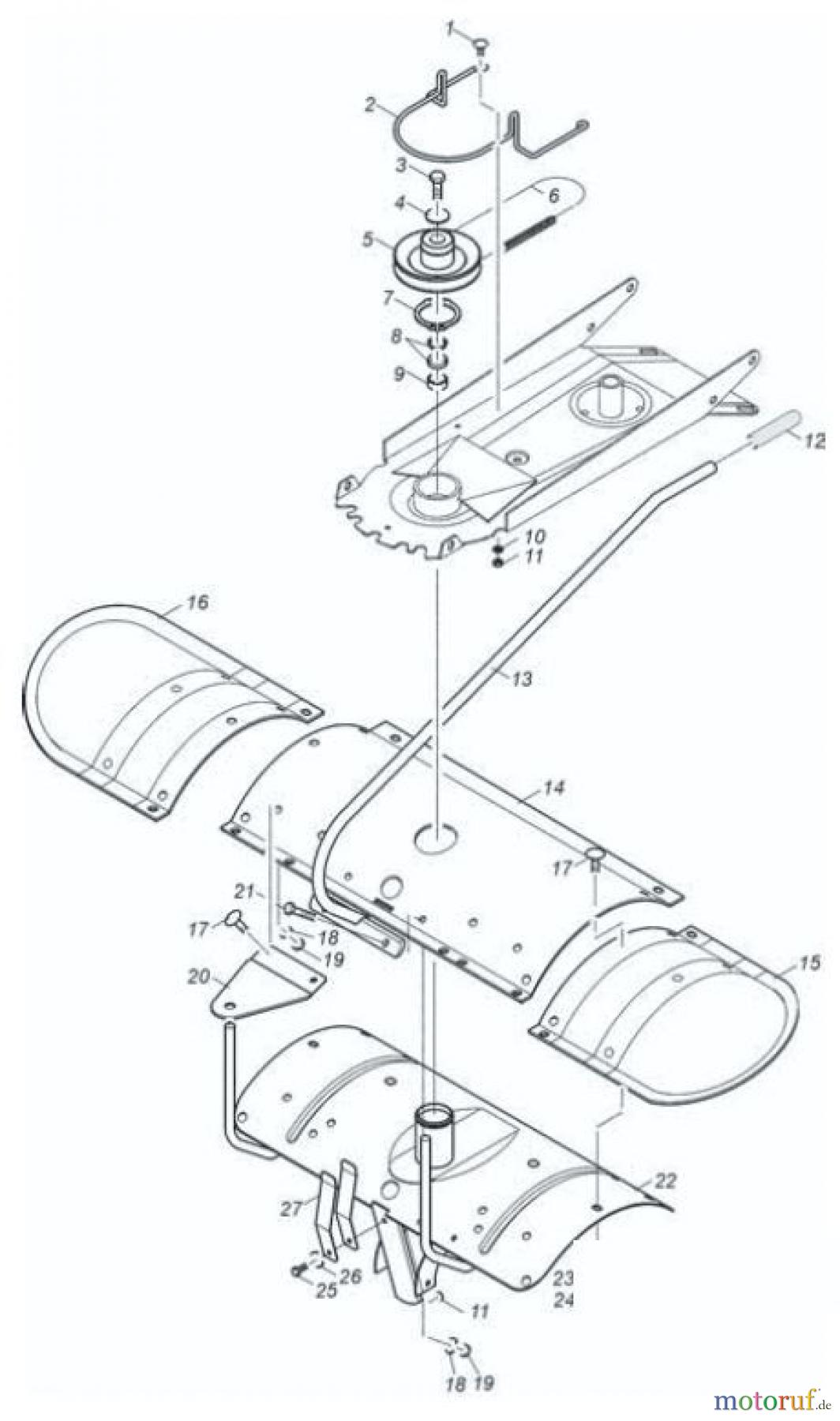  Tielbürger Rasentraktor Zubehör tk522 AN-513-001 Seite 3