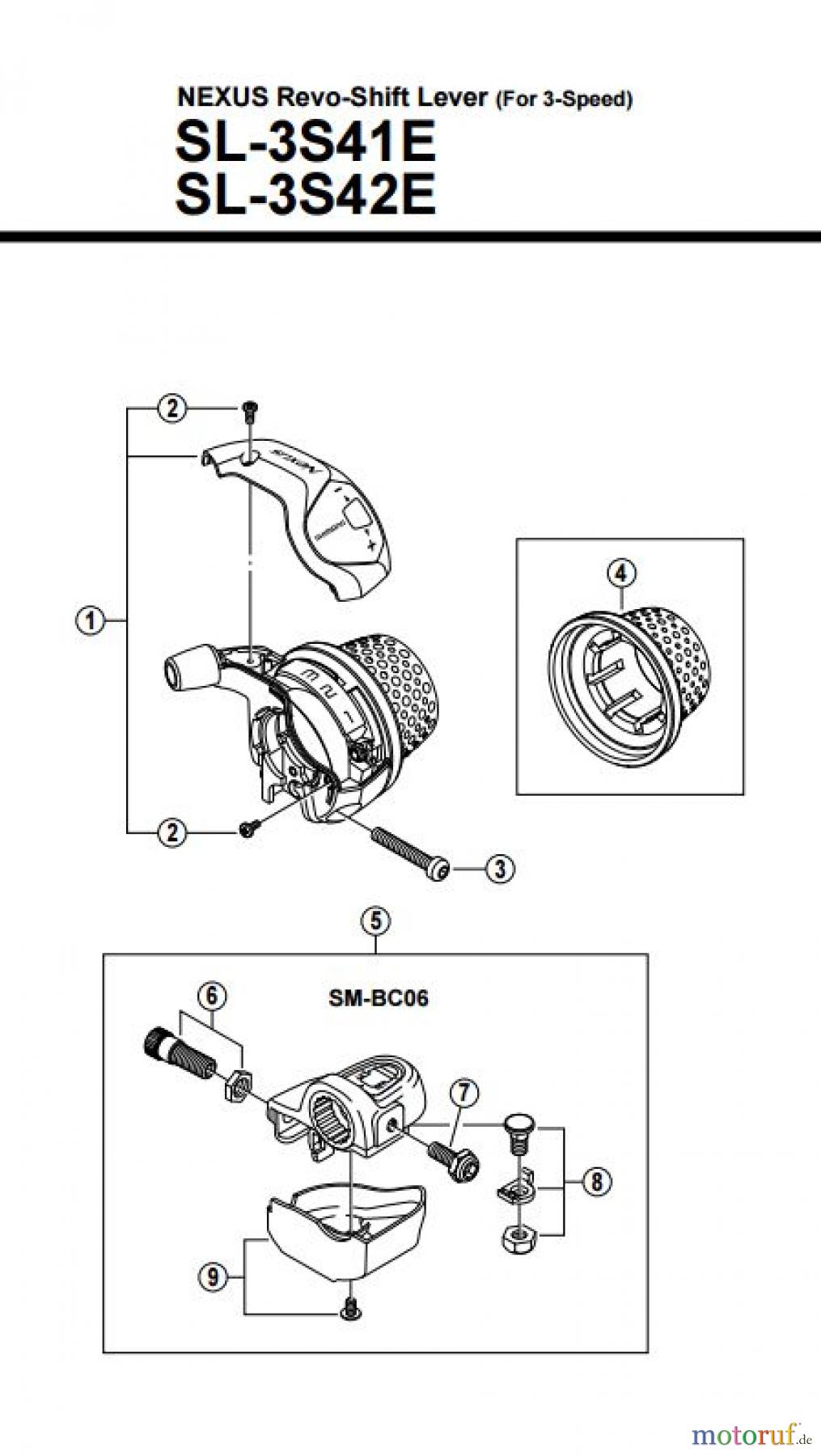  Shimano SL Shift Lever - Schalthebel SL-2730