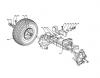Global Garden Products GGP Sammler Cellecting Pro 2017 TH4X 122 Hydro Ersatzteile Steering - 4WD
