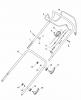 Global Garden Products GGP Benzin Mit Antrieb 2017 MP1 504 WSVQ Ersatzteile Handle, Upper Part