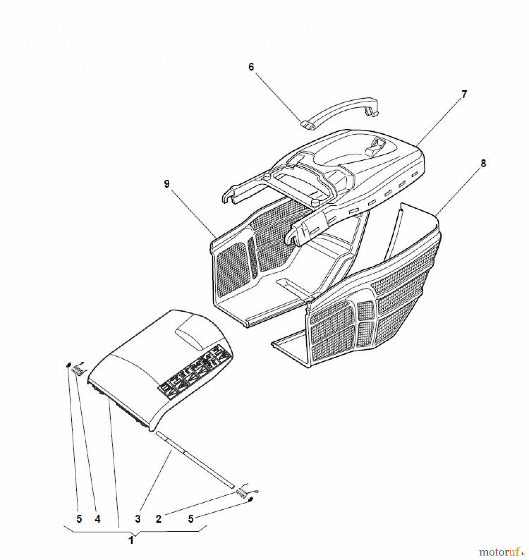  Global Garden Products GGP Rasenmäher Benzin Mit Antrieb 2017 NT 484 W TR/E 4S - W TRQ/E 4S DELTA Grass-Catcher