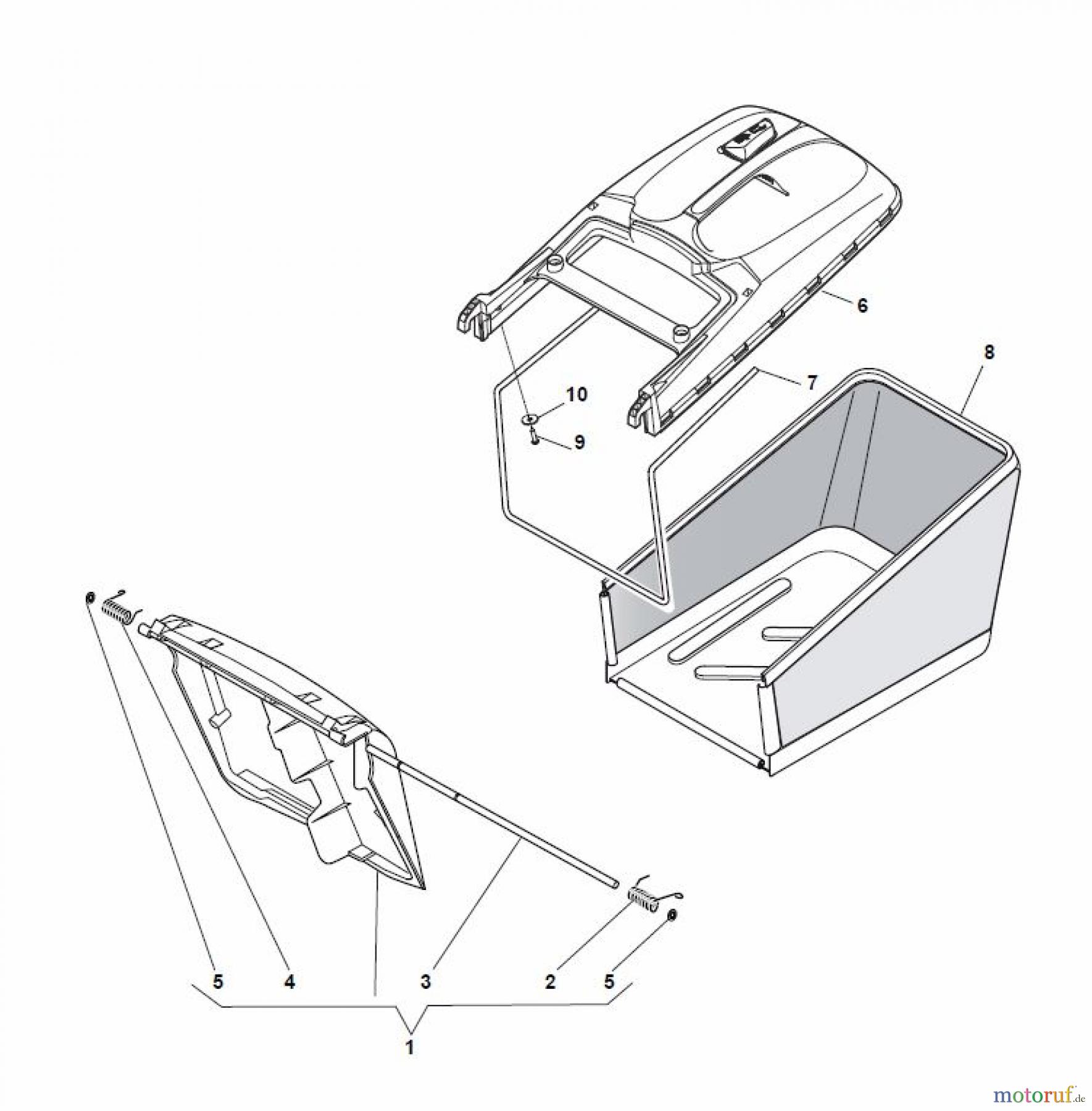  Global Garden Products GGP Rasenmäher Benzin Mit Antrieb 2017 NT 534 TR/E - 534 TRQ/E Grass-Catcher