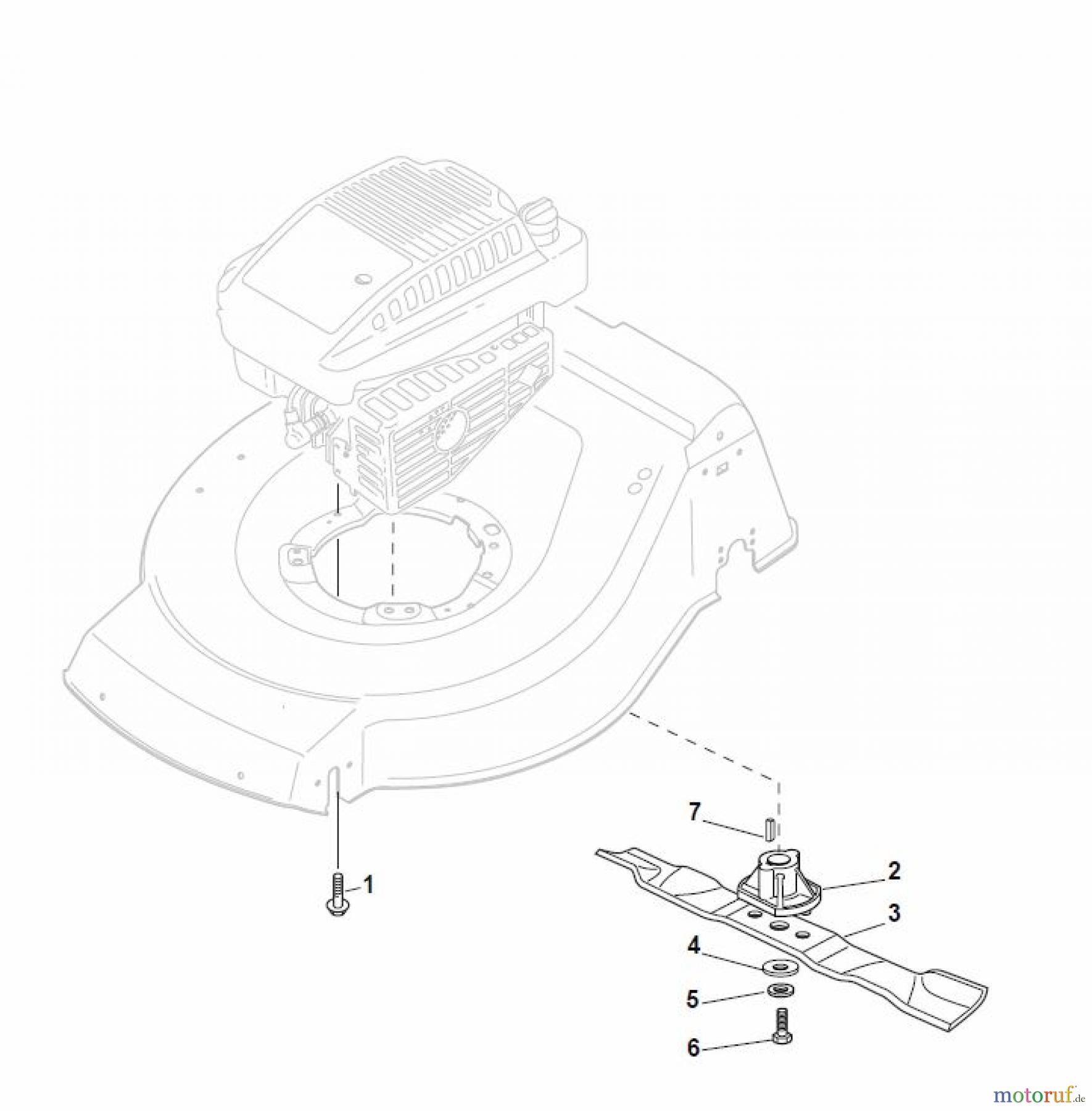  Global Garden Products GGP Rasenmäher Baujahr 2017 Benzin Ohne Antrieb 2017 NTL 484 - 484 Q Blade