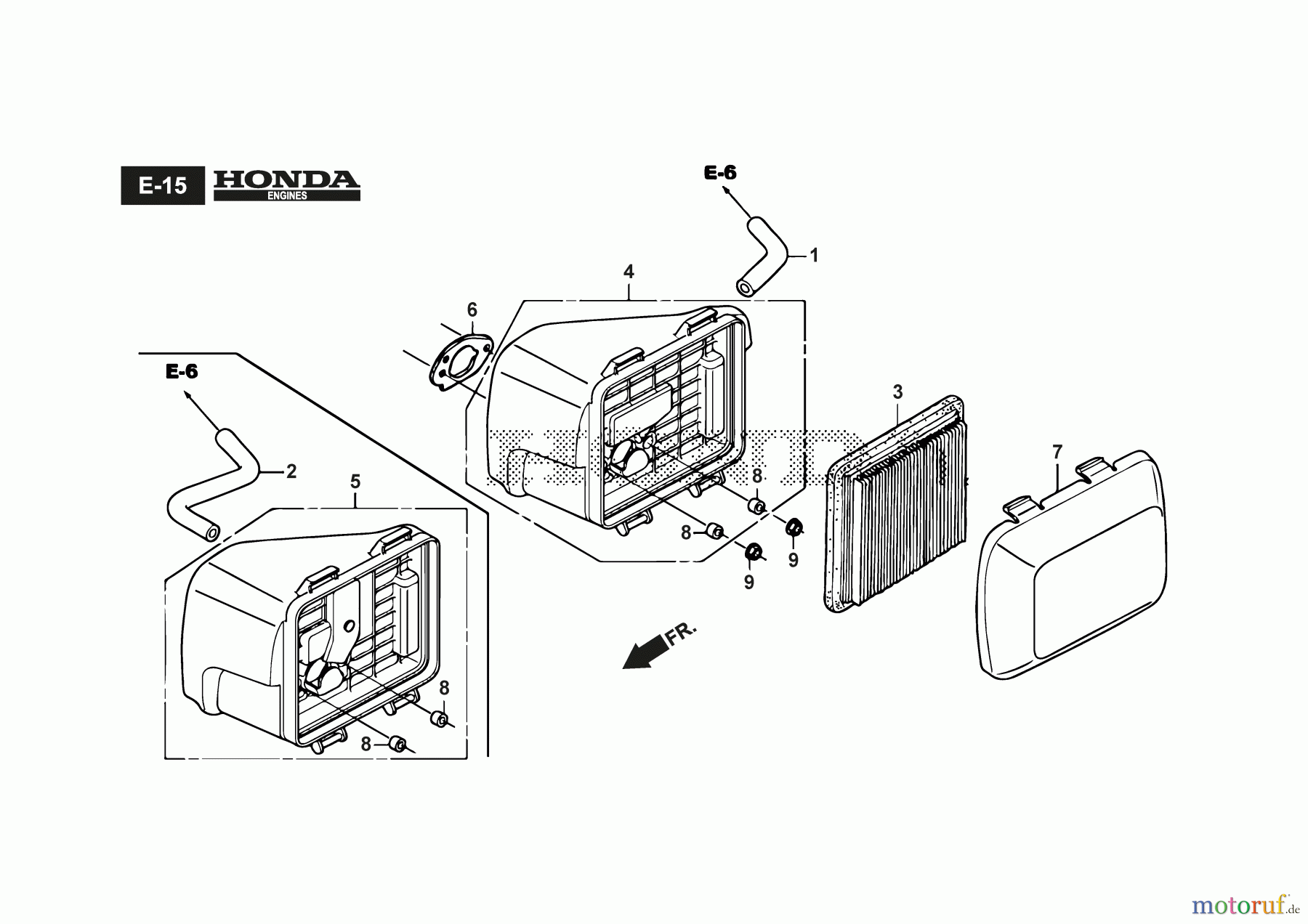  Stiga Rasenmäher Baujahr 2024 Benzinrasenmäher Combi 748 V (2024) 2L0487838/ST2 Luftfilter