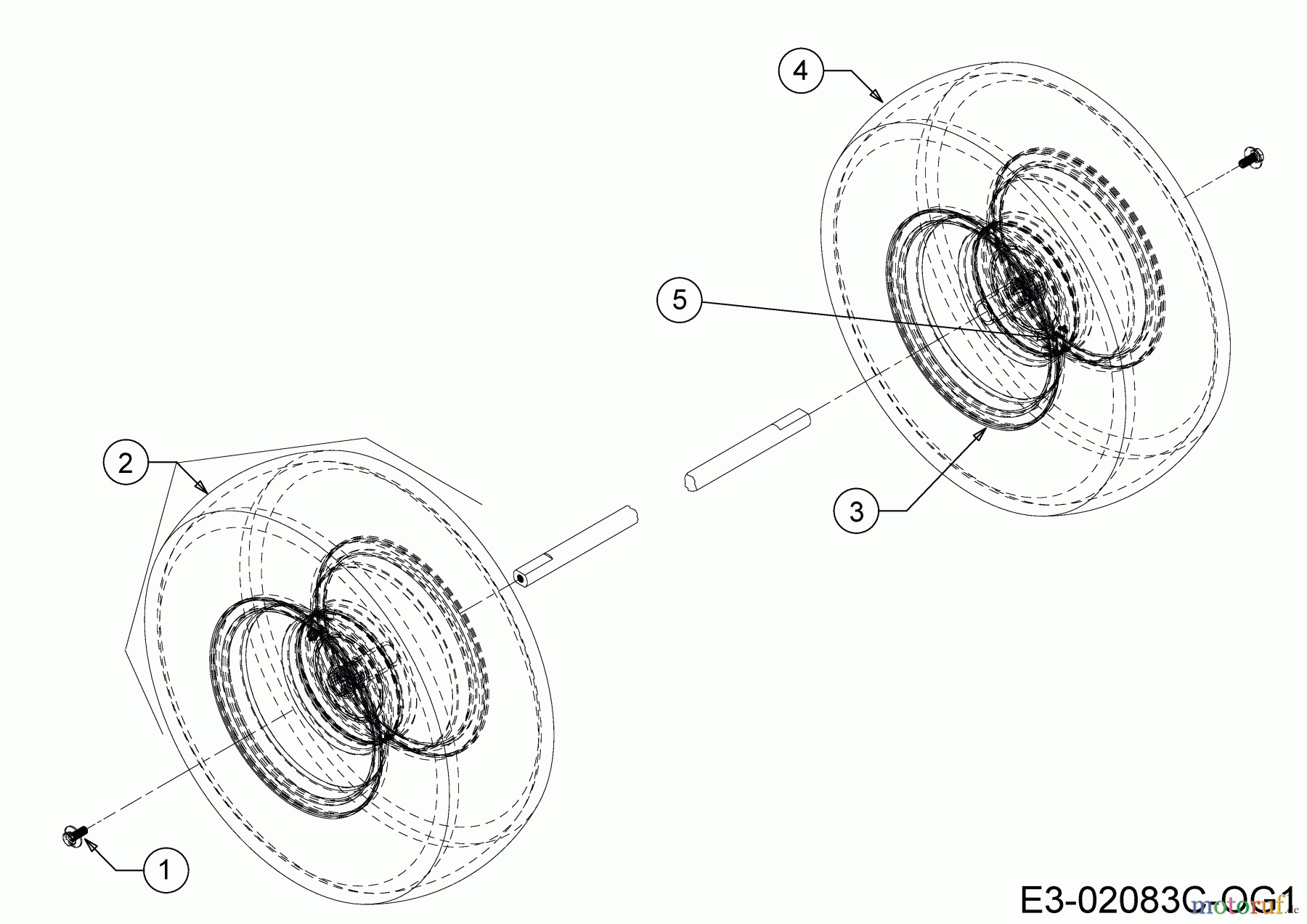  MTD Rasentraktoren MTD 96 13A7765F600  (2020) Räder hinten 18x6.5