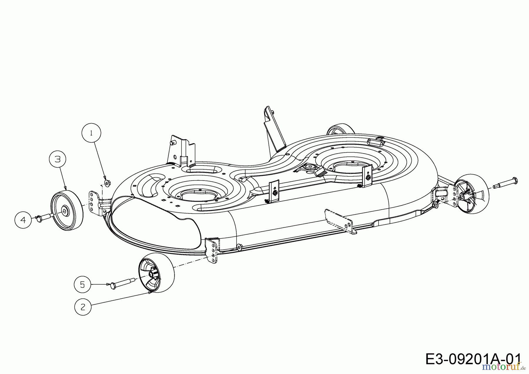  Black Edition Rasentraktoren 285-106 TWIN KH 13BIA1KR615  (2019) Räder Mähwerk