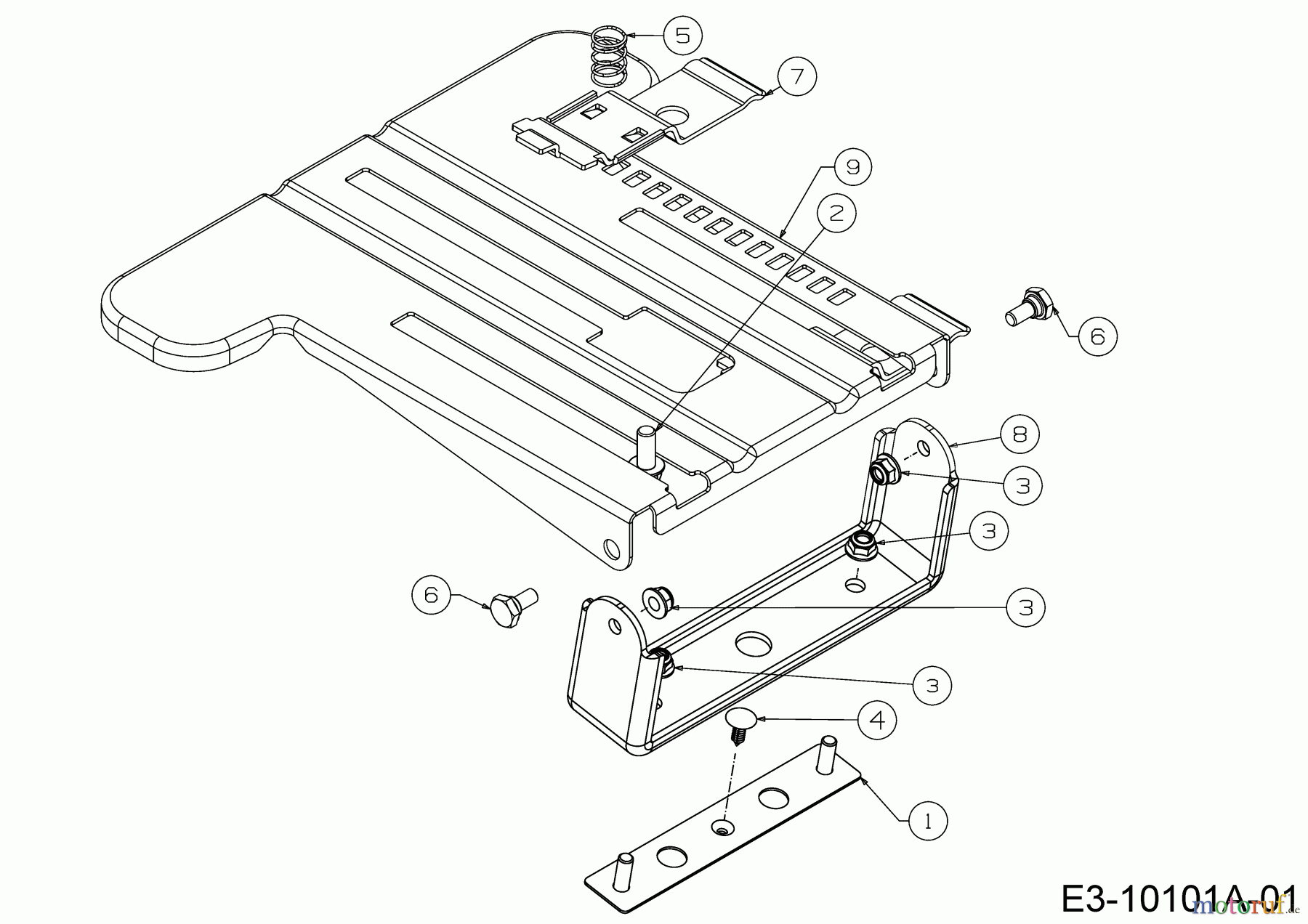  Greenbase Rasentraktoren V 222 I 13BAA1KR618 (2021) Sitzträger