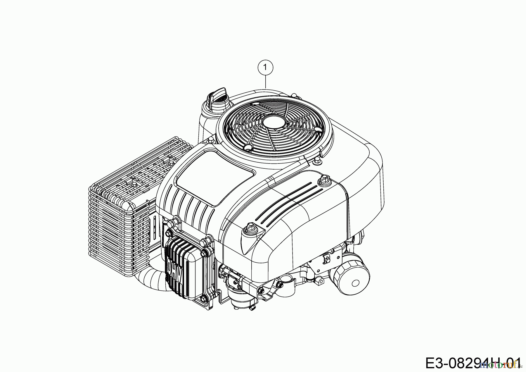  Cub Cadet Rasentraktoren LR1 NR76 13C226HD603  (2020) Motor