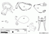 Cub Cadet XR2 1500 22ACDAED603 (2019) Ersatzteile Kabel, Kabelanschluß, Regensensor, Werkzeug