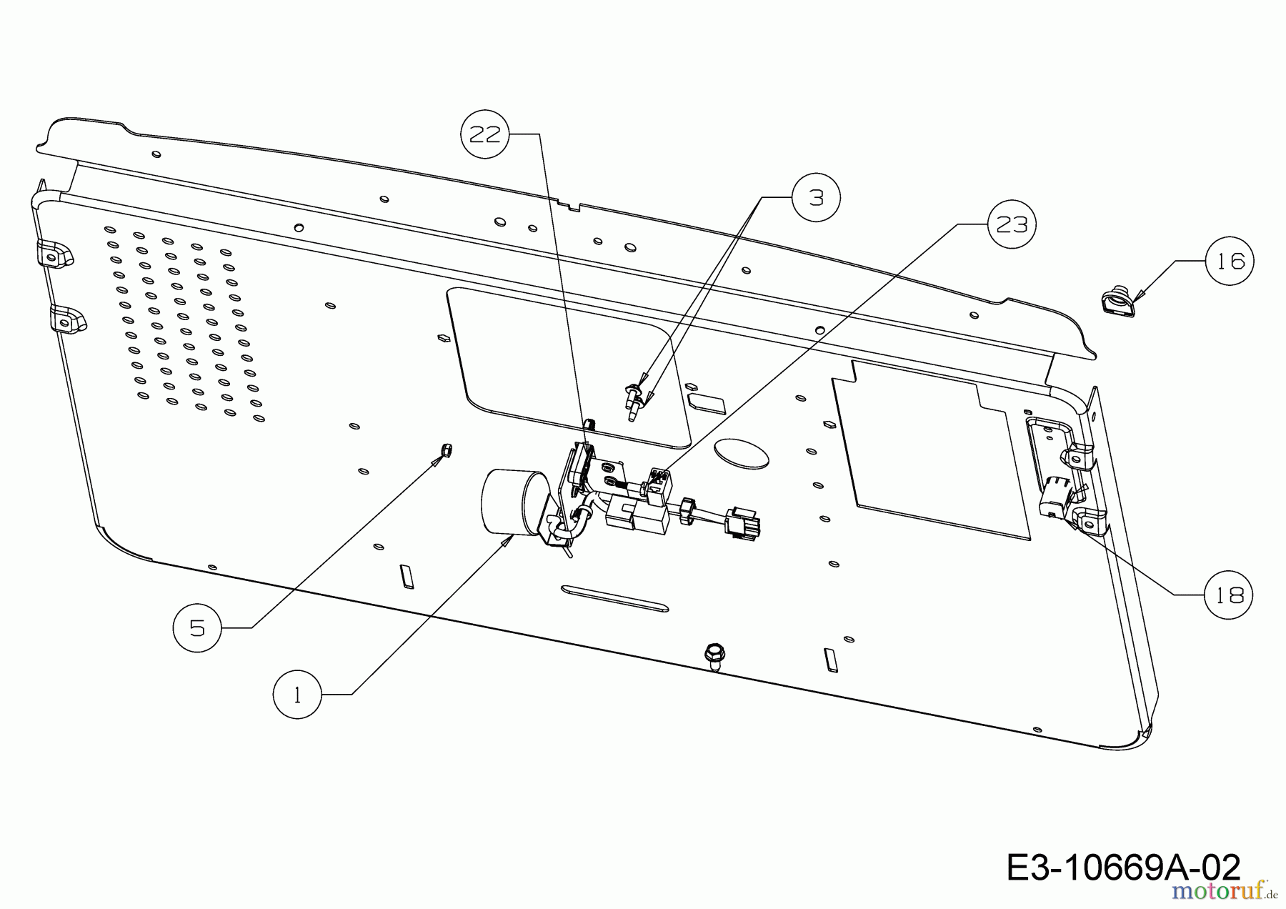  Cub Cadet Rasentraktoren XT3 QR95 13BFA5CB603  (2020) Füllstandsanzeige