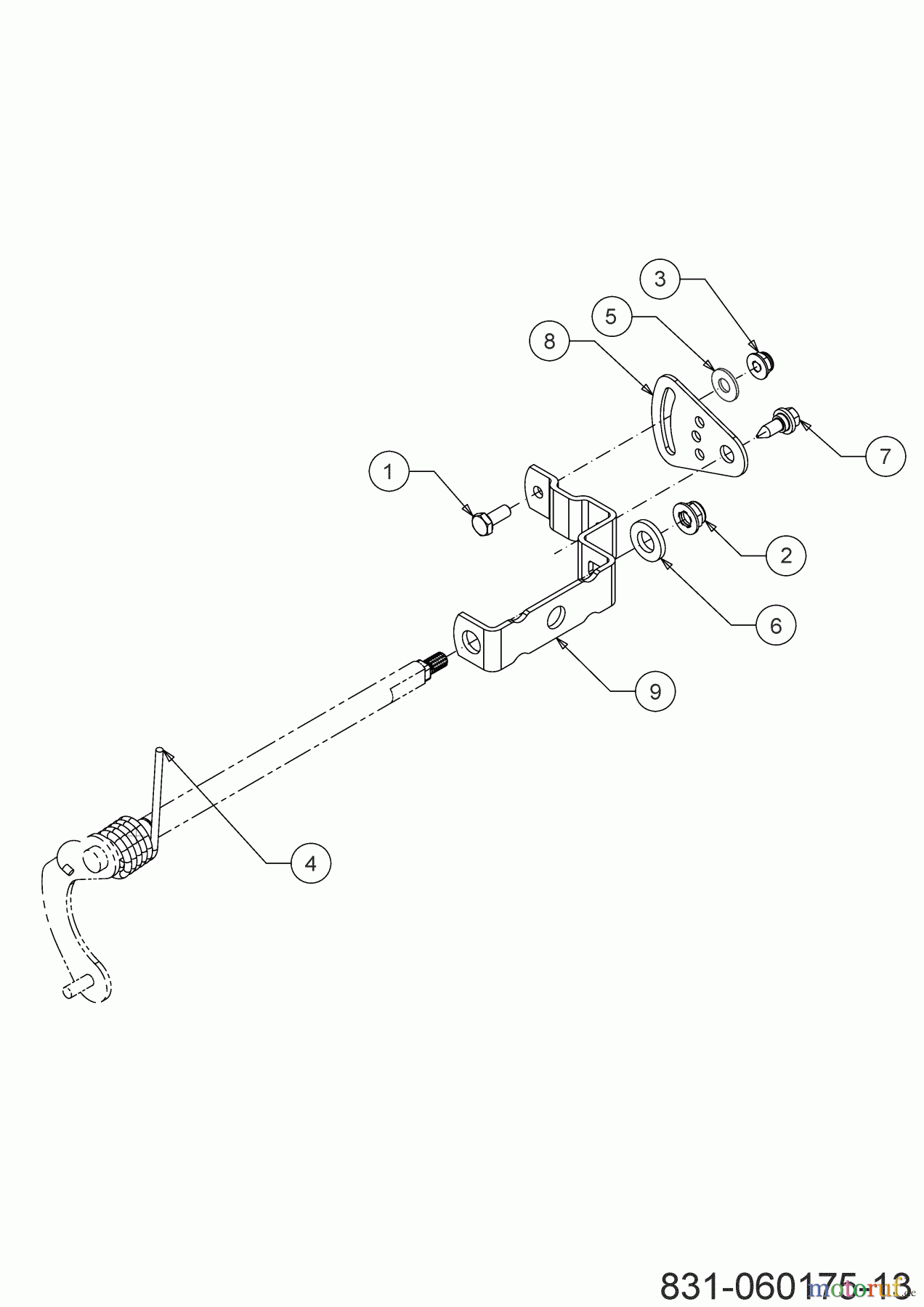  Cub Cadet Schneefräsen XS2 61 SWE 31AW5BKR603 (2023) Schalthebel