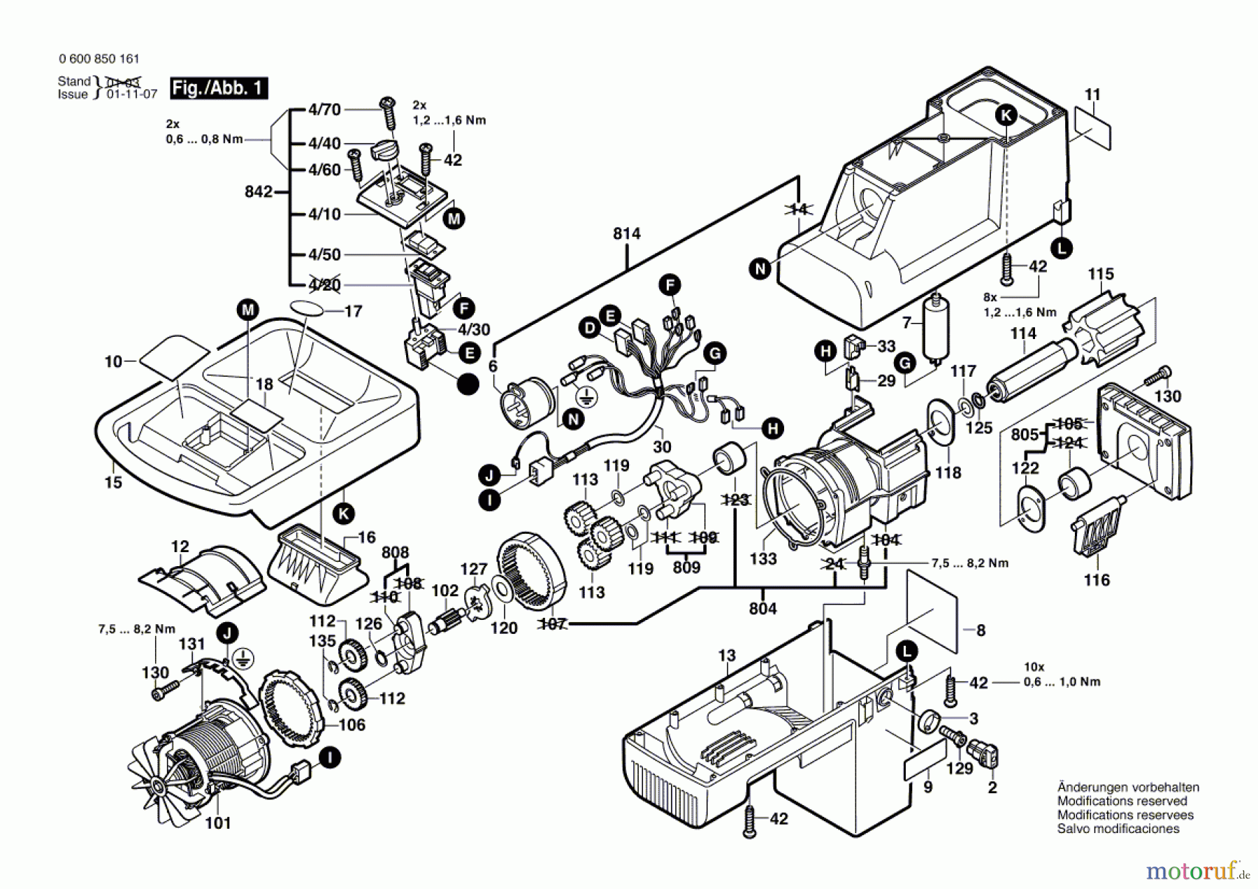  Bosch Gartengeräte Häcksler COMSTAR 220 L Seite 1