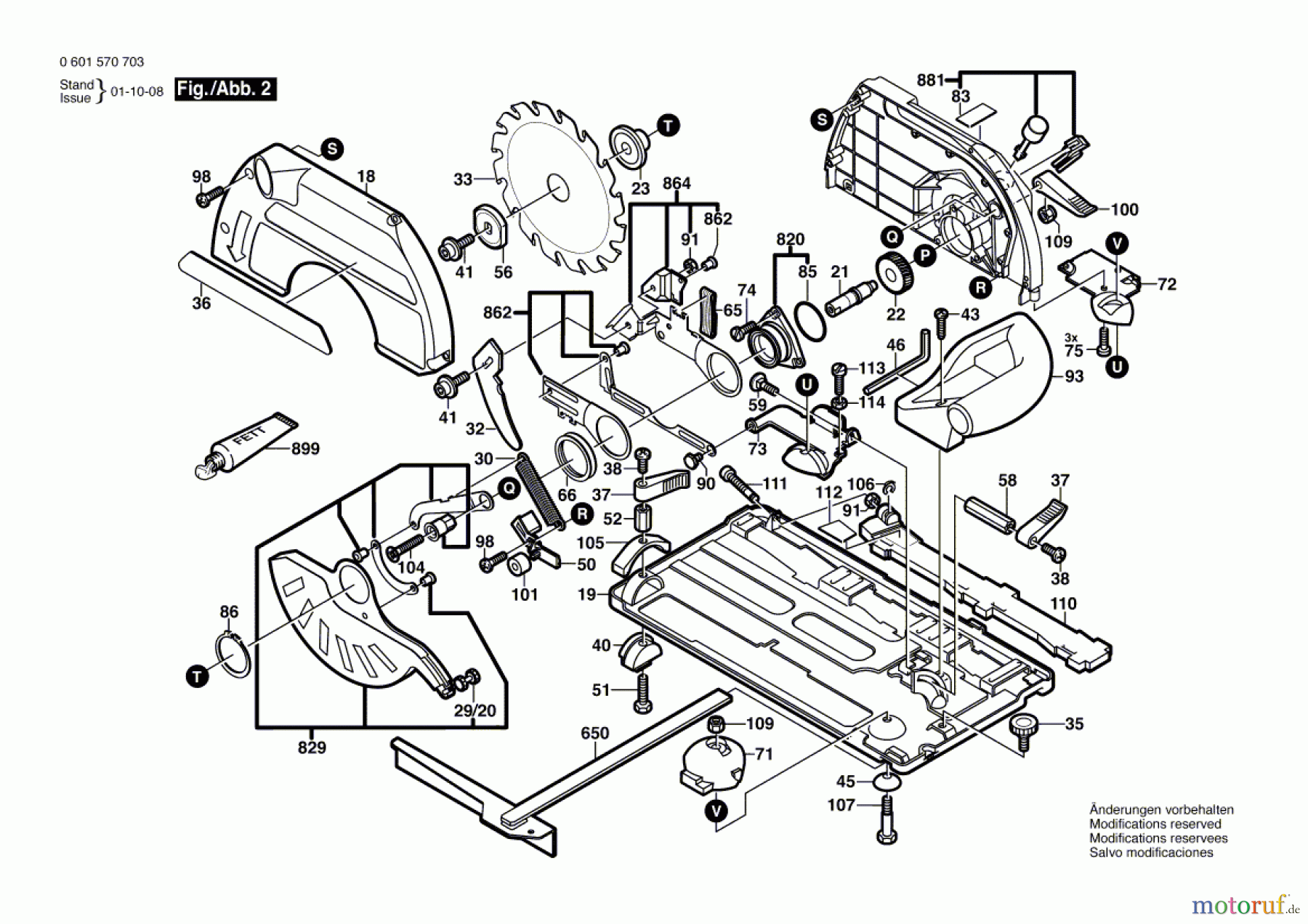  Bosch Werkzeug Handkreissäge GKS 68 BC Seite 2