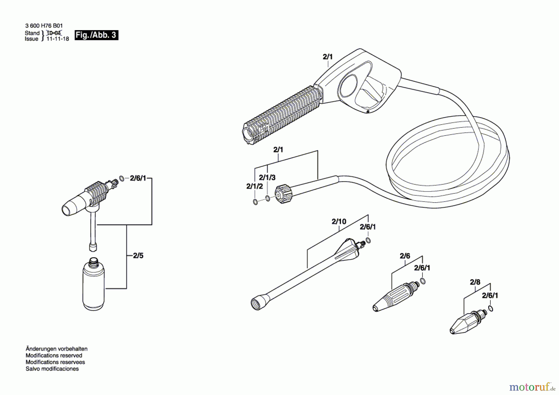  Bosch Wassertechnik Hochdruckreiniger AQUATAK 100 PLUS Seite 3