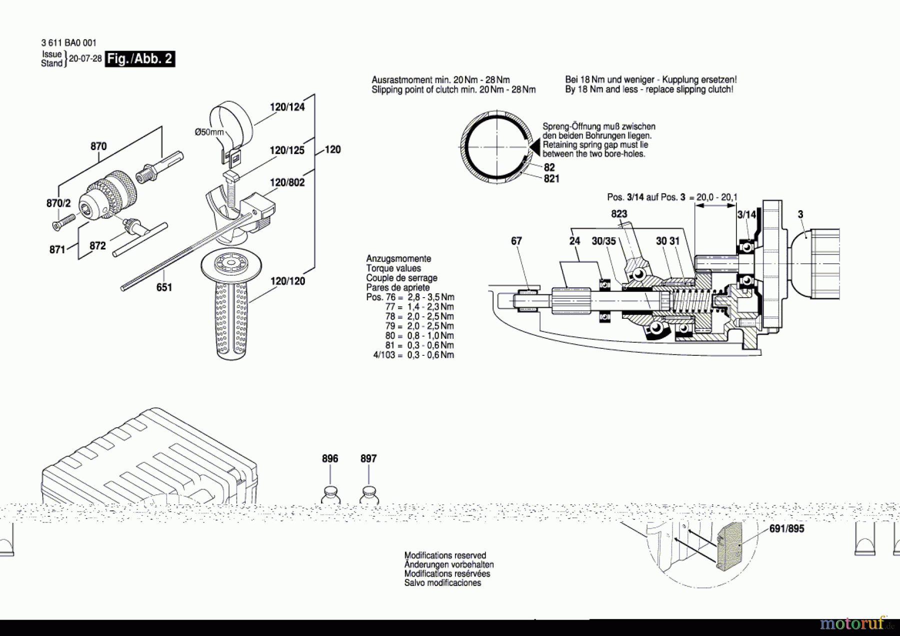  Bosch Werkzeug Bohrhammer --- Seite 2