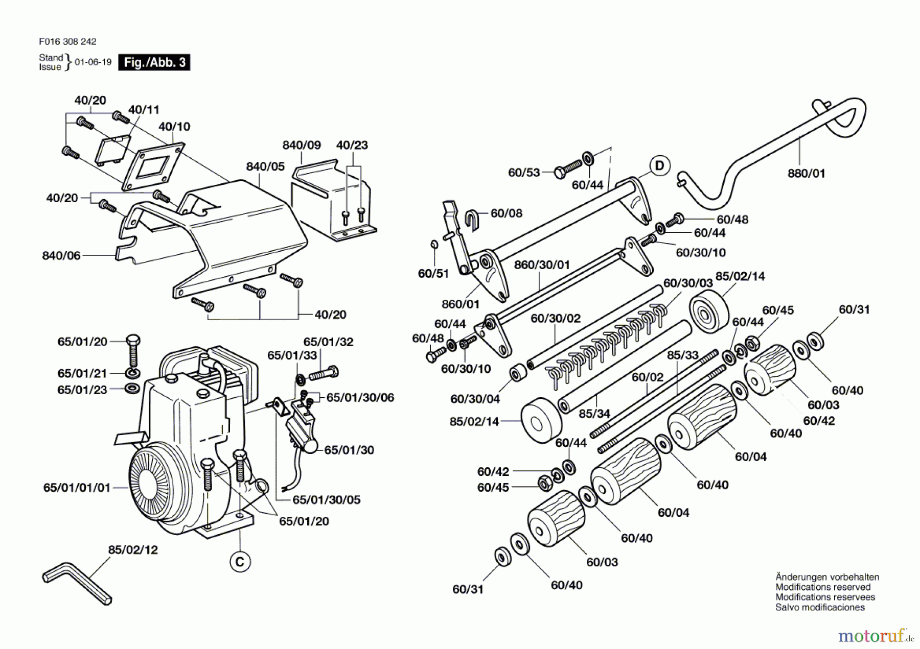  Bosch Gartengeräte Rasenmäher BALMORAL 17S Seite 3