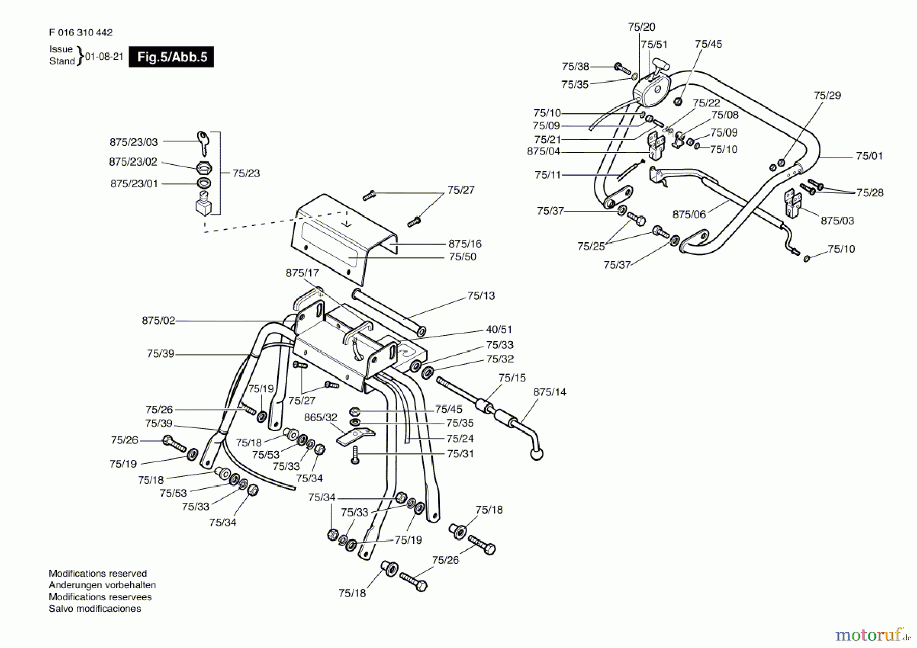  Bosch Gartengeräte Rasenmäher ROYALE 20 Seite 5