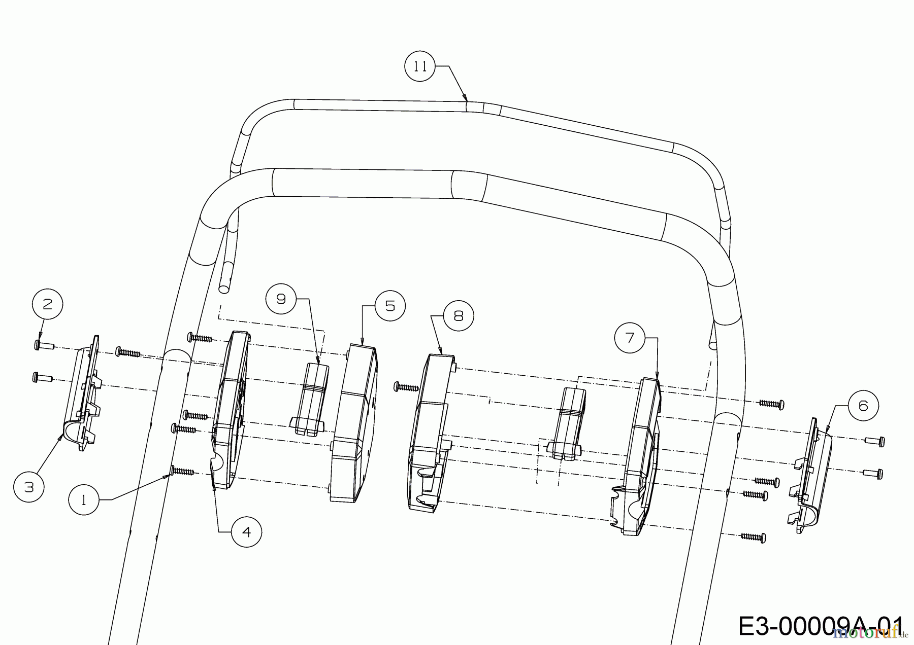  Cub Cadet Motormäher XM1 DP46 11A-YAKC603  (2018) Bremsbügel
