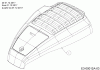 Cub Cadet LM2 DR46ES 12BCTQS7603 (2018) Ersatzteile Motorhaube ab 01.12.2017