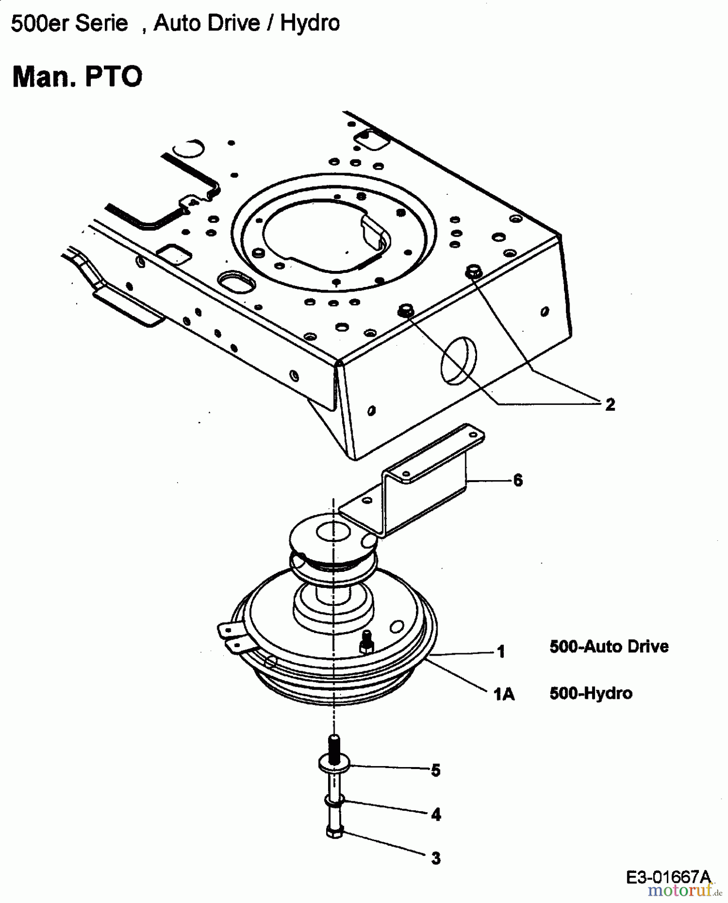  MTD ältere Modelle Rasentraktoren SN 180 AT 13B7508N678  (2003) Motorkeilriemenscheibe