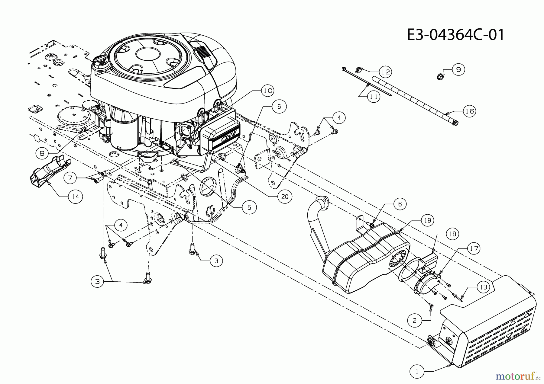  MTD ältere Modelle Rasentraktoren LF 125 H 13AH793F600  (2010) Motorzubehör