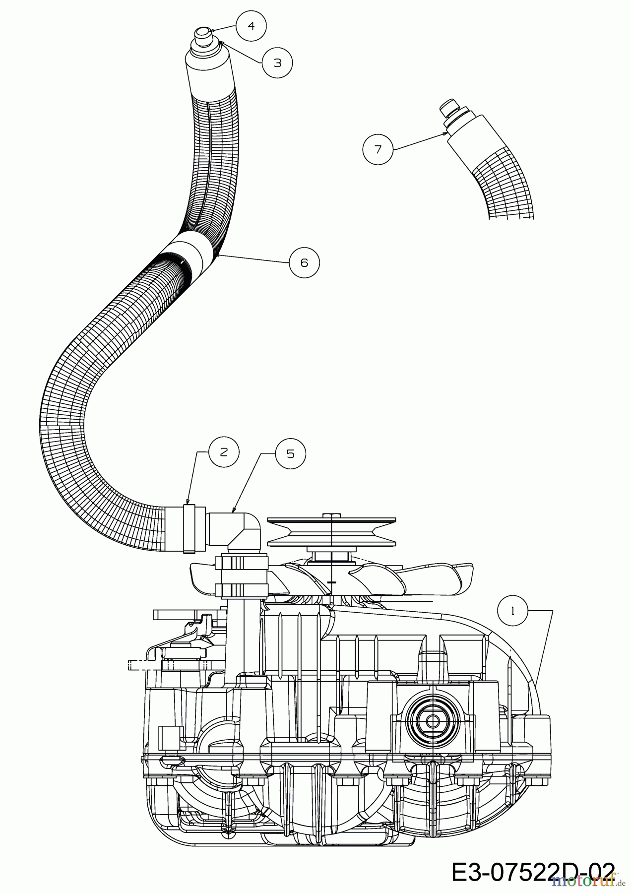  Massey Ferguson Rasentraktoren MF 41-22 RH 13HP91GN695  (2016) Ausgleichsbehälter, Hydrostat