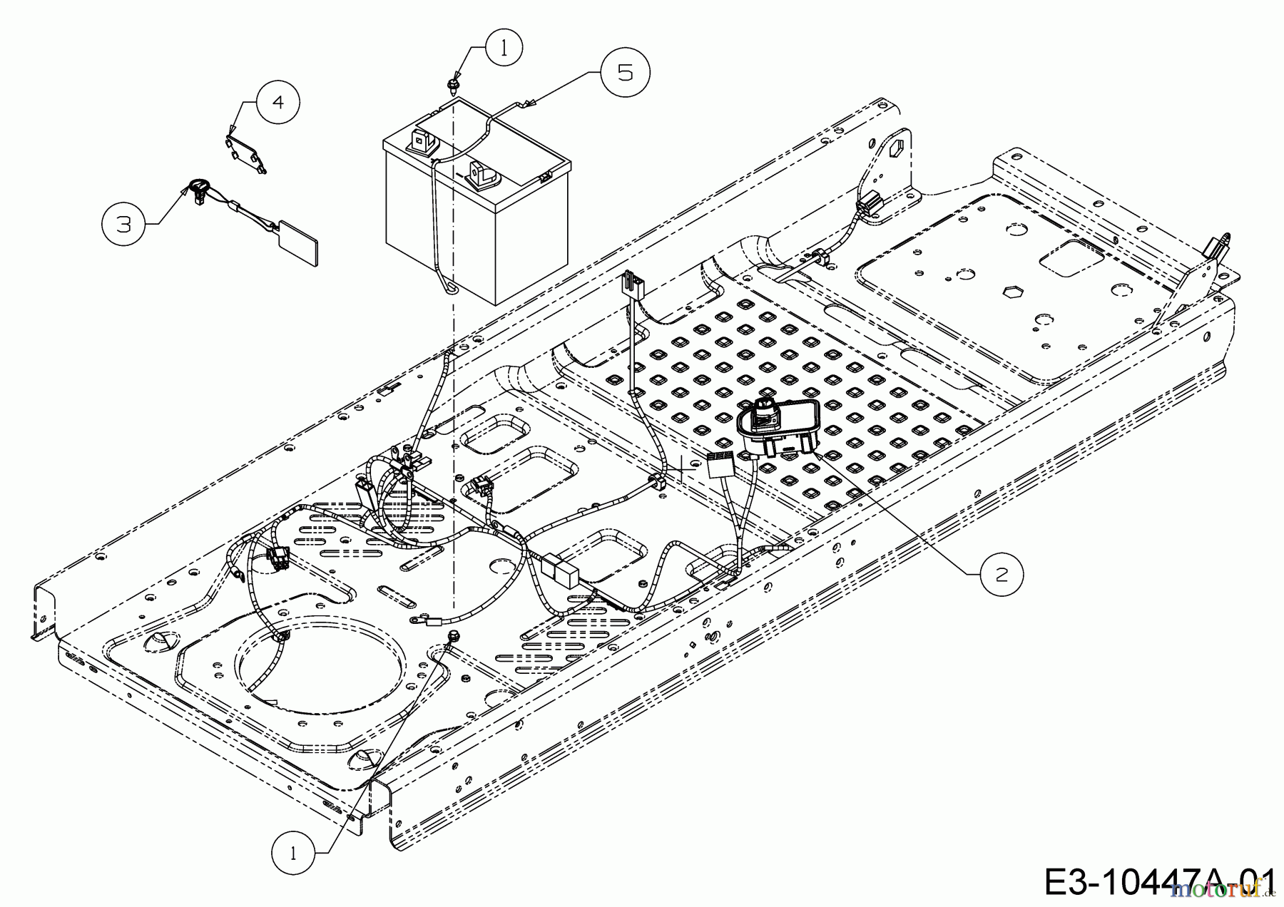  Cub Cadet Zero Turn XZ2  107I 17AWCBYS603  (2018) Zündschloß