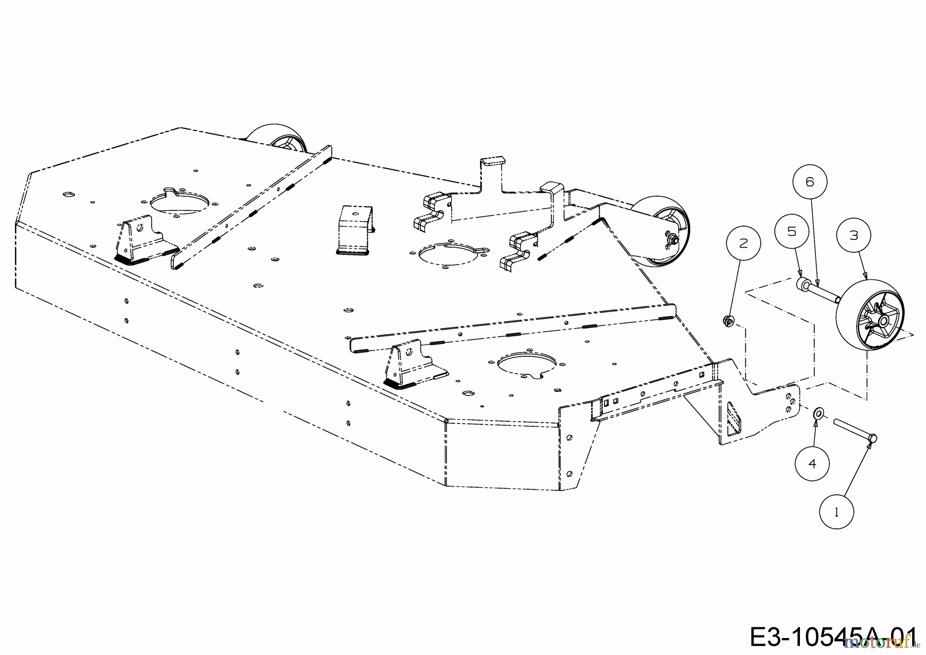 Cub Cadet Zero Turn Z-Force S 60 17BSDGHD010 (2018) Räder Mähwerk
