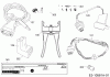 Robomow RC306 (White) PRD7006AW (2014) Ersatzteile Kabel, Kabelanschluß, Regensensor, Werkzeug