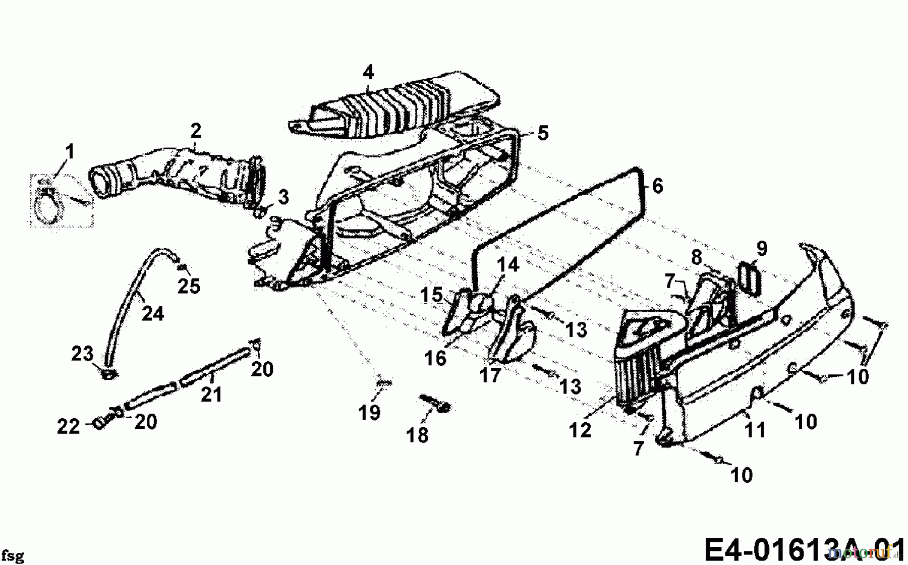  Cub Cadet Quads UT 180 36AB124-603  (2006) Luftfilter