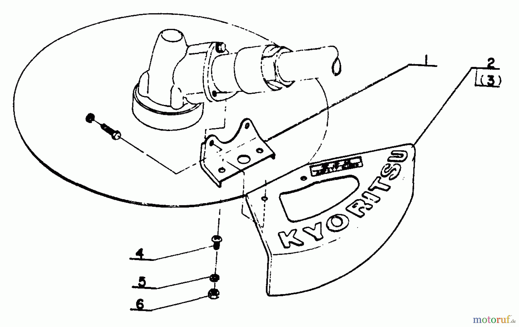  Echo Trimmer, Faden / Bürste SRM-201F - Echo String Trimmer Shield