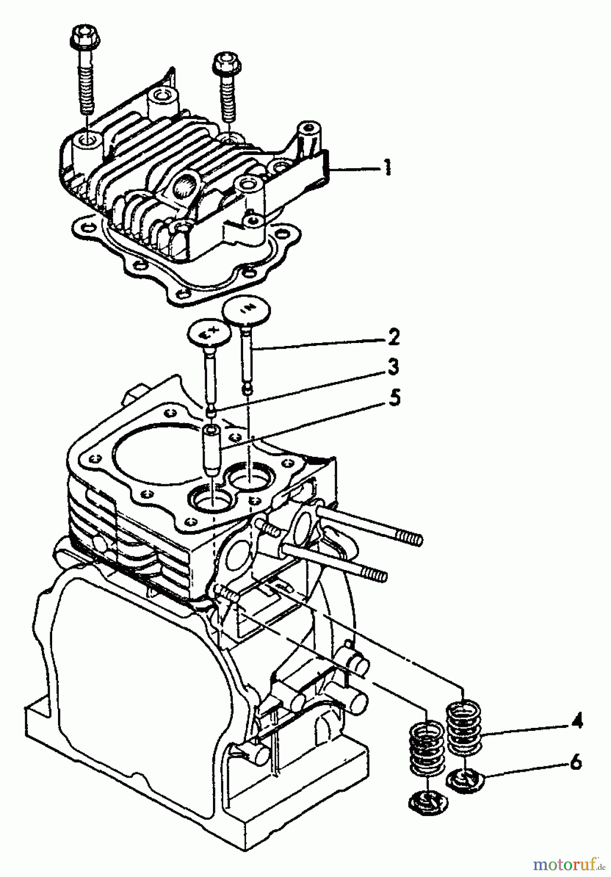  Echo Wasserpumpen TP-2000 - Echo Trash Pump Cylinder Head