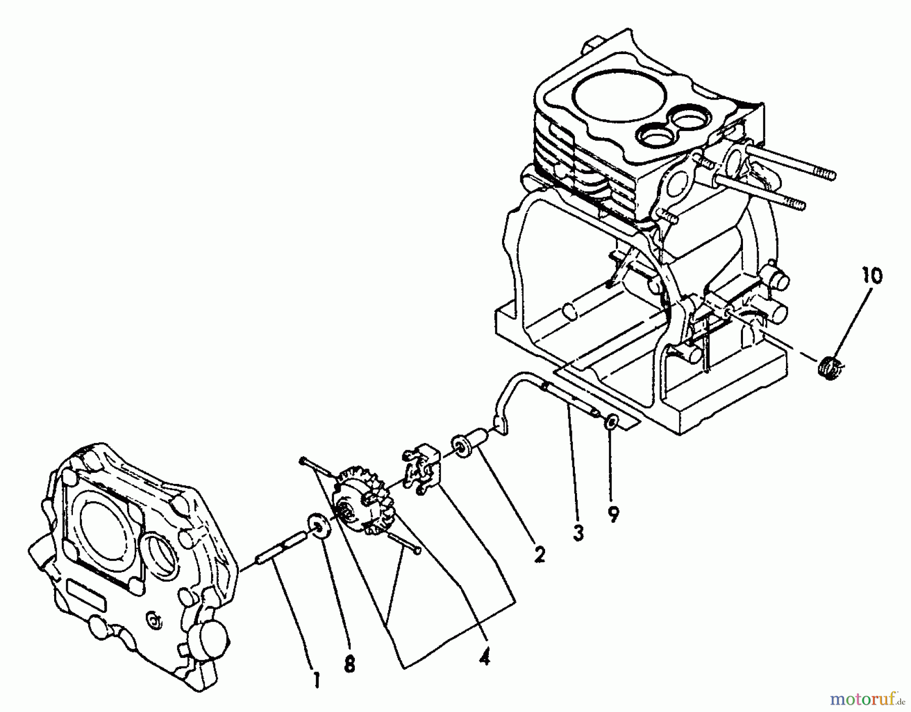 Echo Wasserpumpen WP-2000 - Echo Water Pump, S/N: A1010 - A9999 GOVERNOR