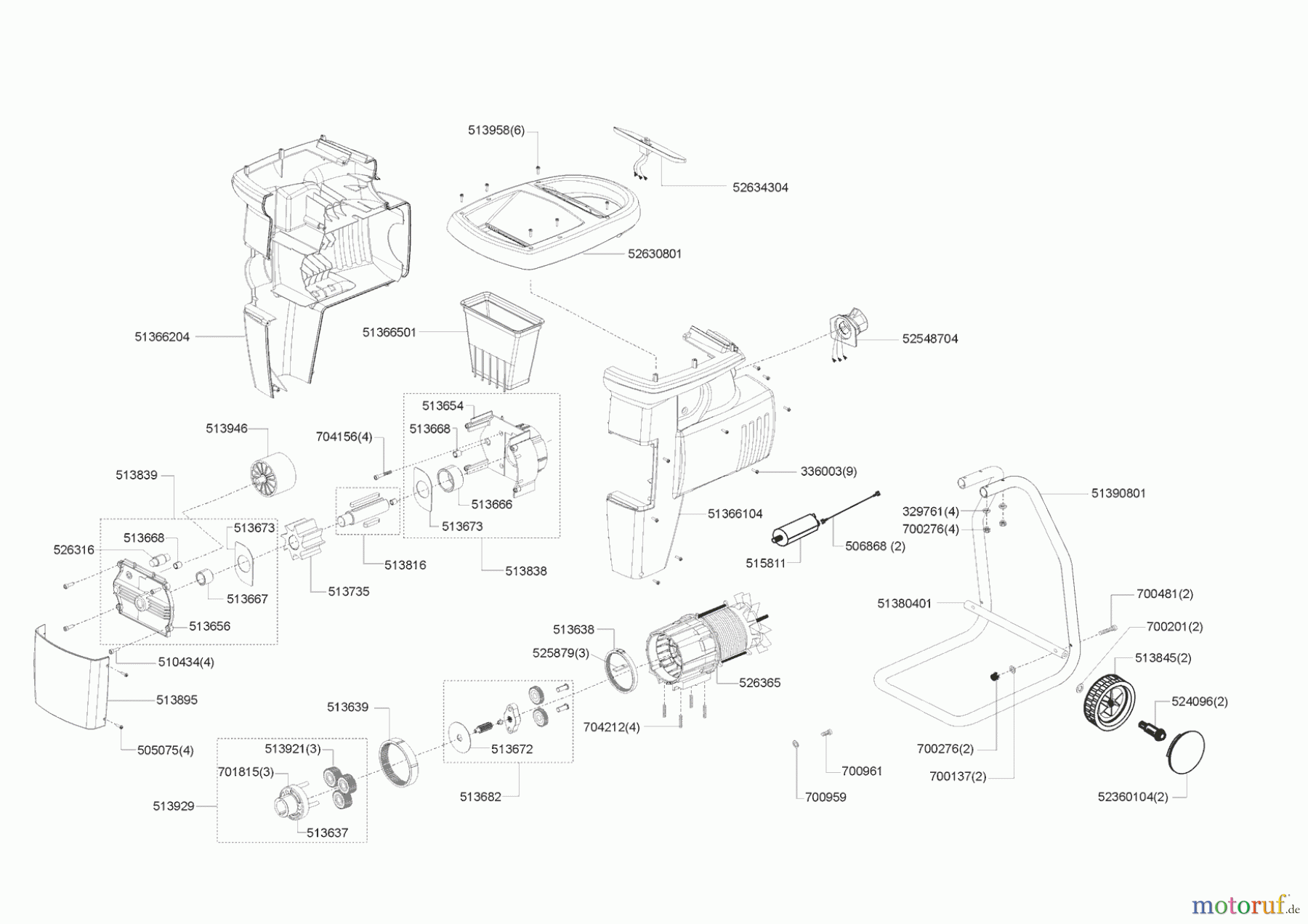  AL-KO Gartentechnik Leisehäcksler SP 5000 01/1999 - 12/1999 Seite 1