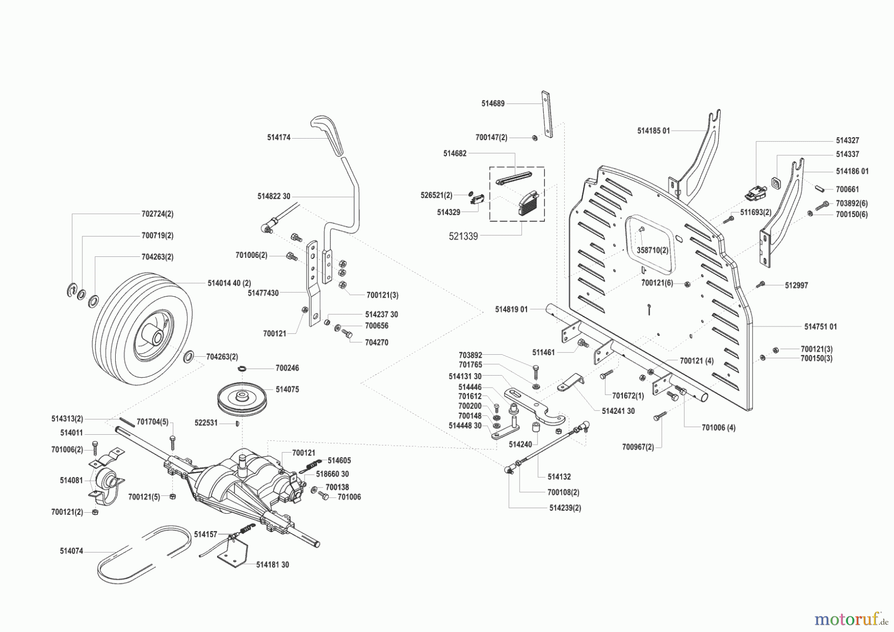  AL-KO Gartentechnik Rasentraktor Spezial ab 02/2001 Seite 3