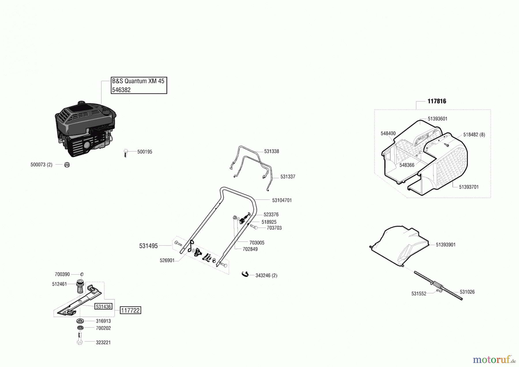  AL-KO Gartentechnik Benzinrasenmäher Plus R 3 ab 11/2001 Seite 1