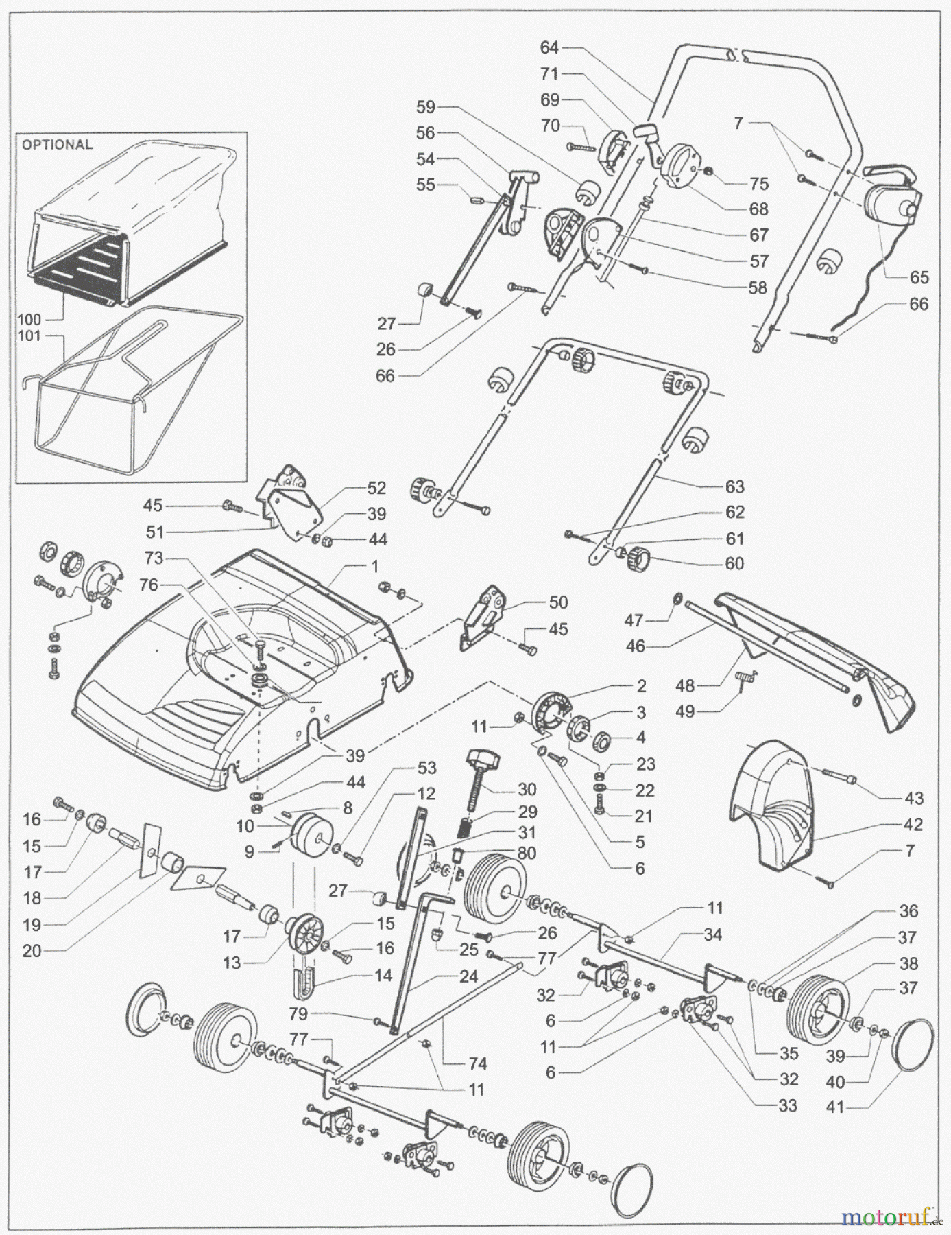  Solo by AL-KO Gartentechnik Vertikutierer 518 ET 032003  Druck 9 518 701 03/2003 [SN: ET 032003  Druck 9 518 701] - 03/2004 [SN: ET 032004  Druck 9 518 702] Seite 1