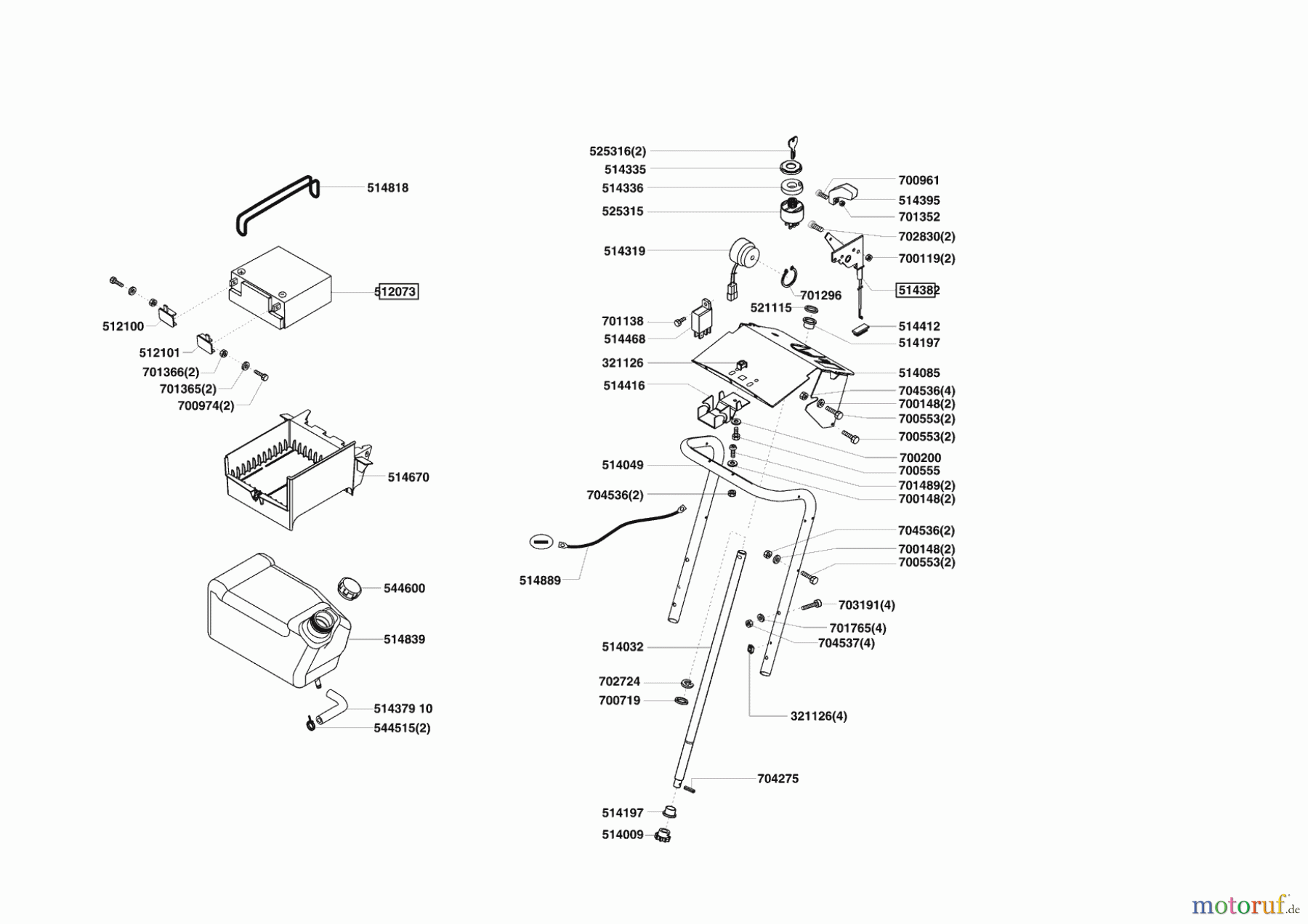  AL-KO Gartentechnik Rasentraktor Comfort T 750  09/2003 - 10/2003 Seite 6