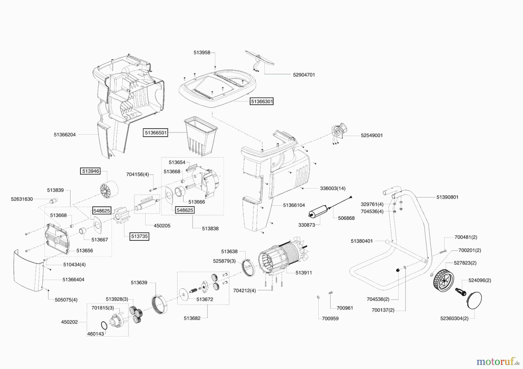  AL-KO Gartentechnik Leisehäcksler Silent Power 4000 11/2003 - 12/2004 Seite 1