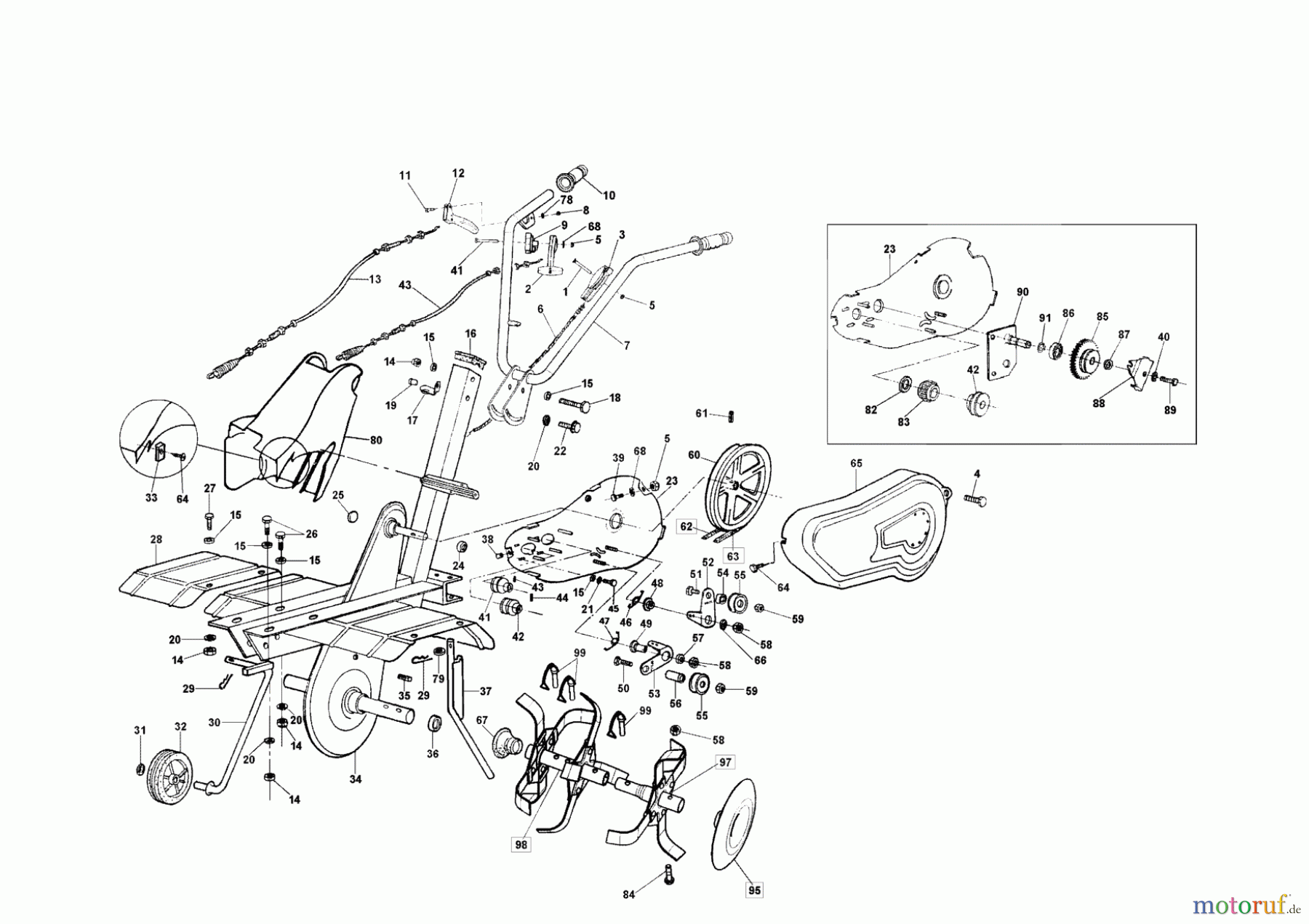  AL-KO Gartentechnik Motorhacken MH 5060 R 01/2006 - 10/2006 Seite 1