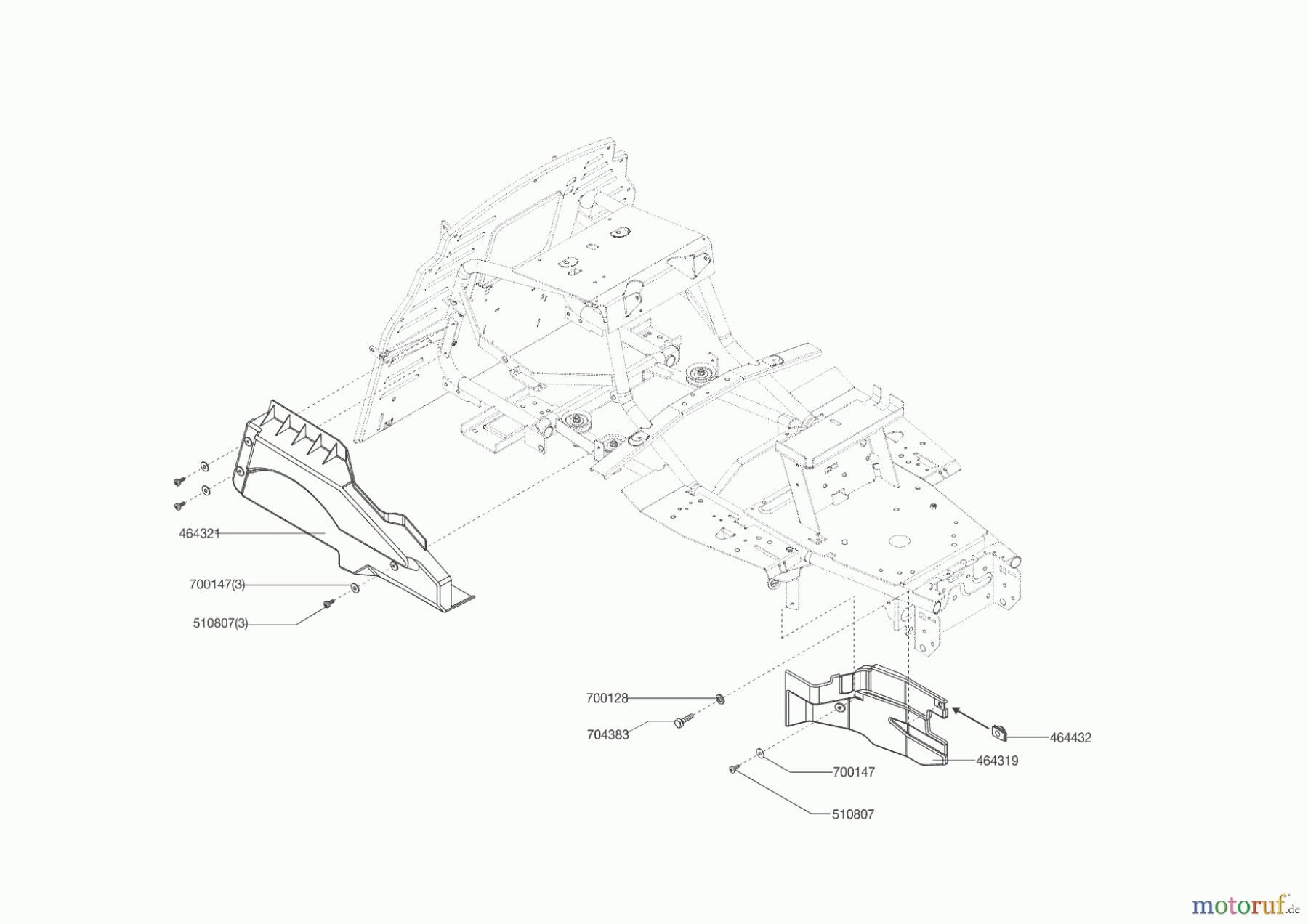  Powerline Gartentechnik Rasentraktor T 13-92 HD EDITION Seite 7