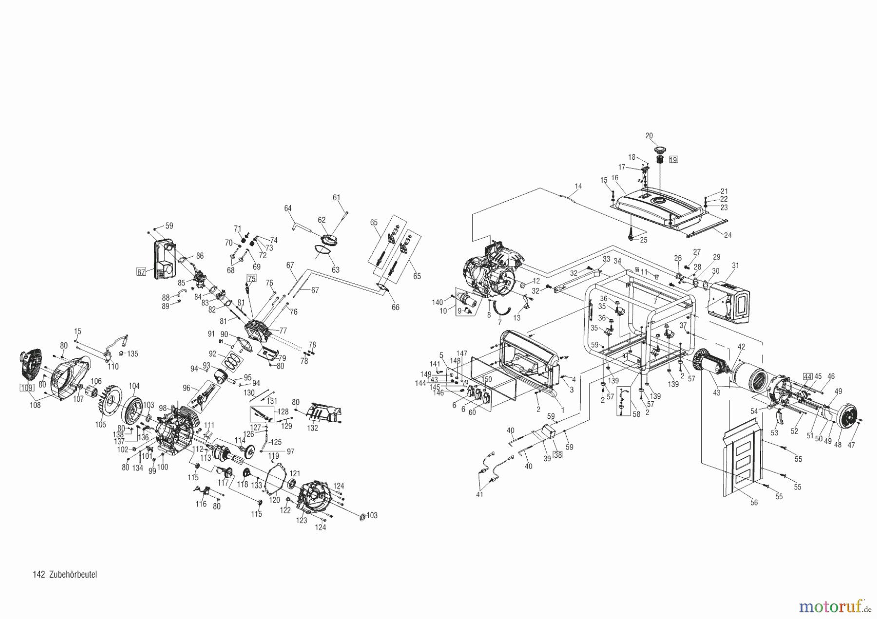  AL-KO Gartentechnik Stromerzeugungsgerät 6500 C  01/2015 - 03/2019 Seite 1