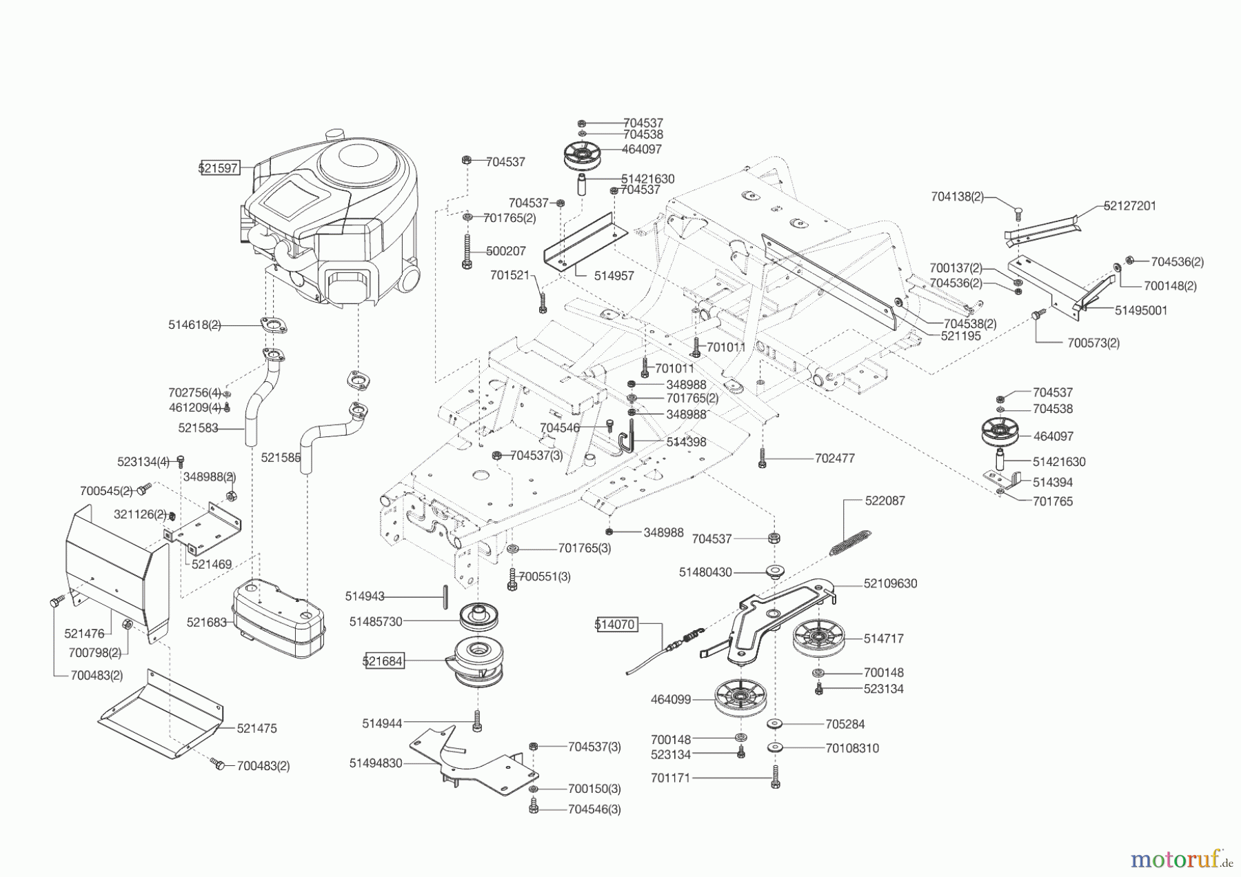  AL-KO Gartentechnik Rasentraktor T 20-102 HD Gulistan  ab 03/2015 Seite 4