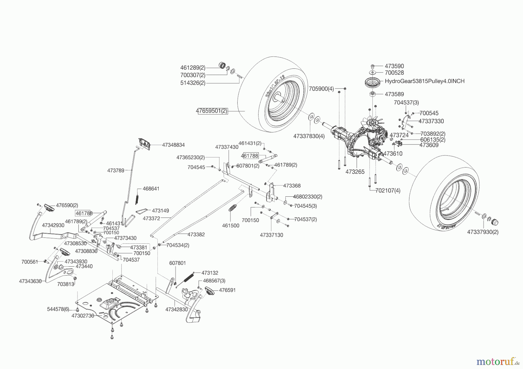  Solo by AL-KO Gartentechnik Rasentraktor T 20-105.5 HDE V2  10/2015 - 09/2016 Seite 4