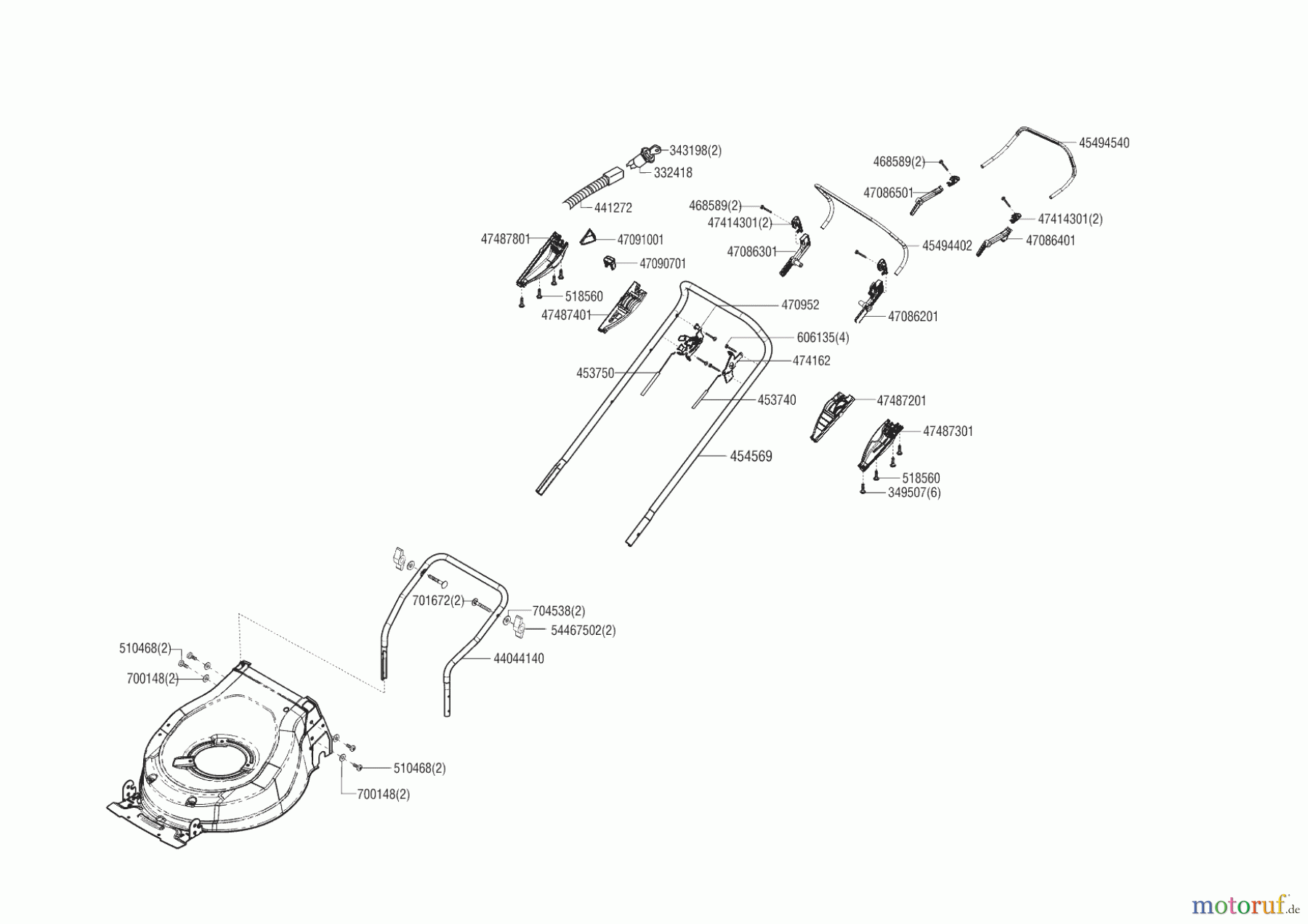  AL-KO Gartentechnik Benzinrasenmäher 526 VSI HIGHLINE  11/2015 - 07/2016 Seite 2