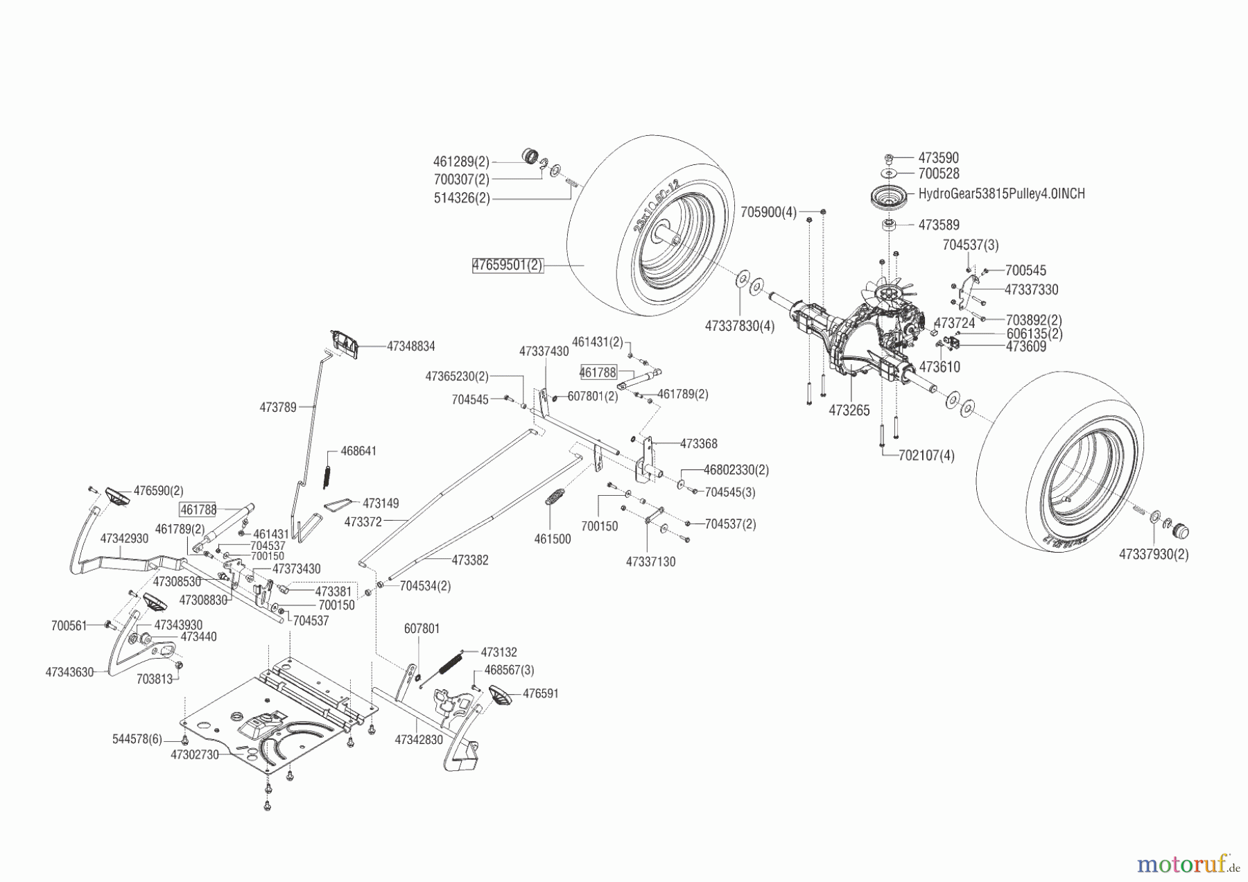  Solo by AL-KO Gartentechnik Rasentraktor T20-105.5 HDE V2   03/2016 - 07/2016 Seite 4