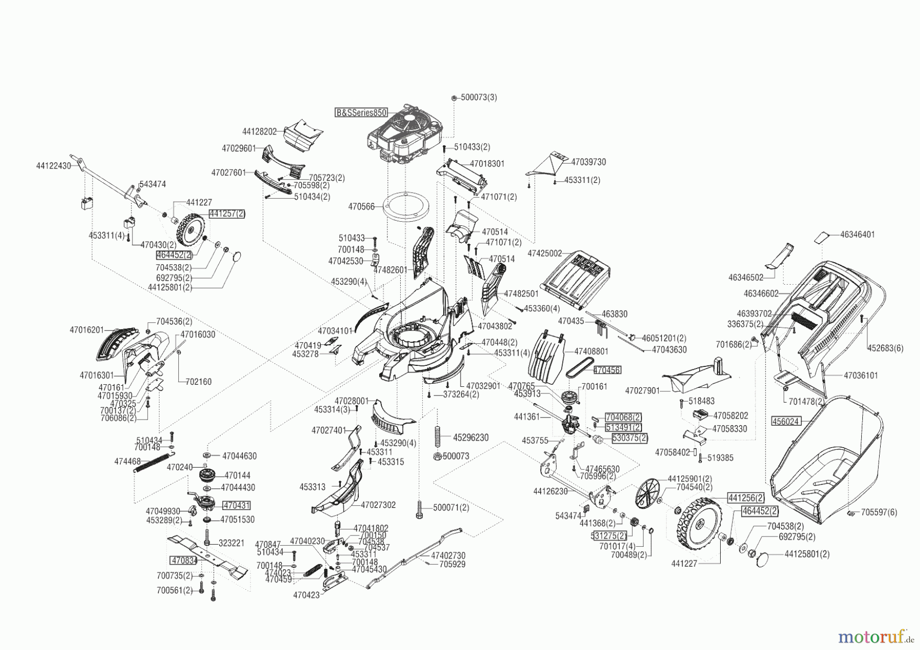  Solo by AL-KO Gartentechnik Benzinrasenmäher 5375 VSC ALU  ab 05/2016 Seite 1