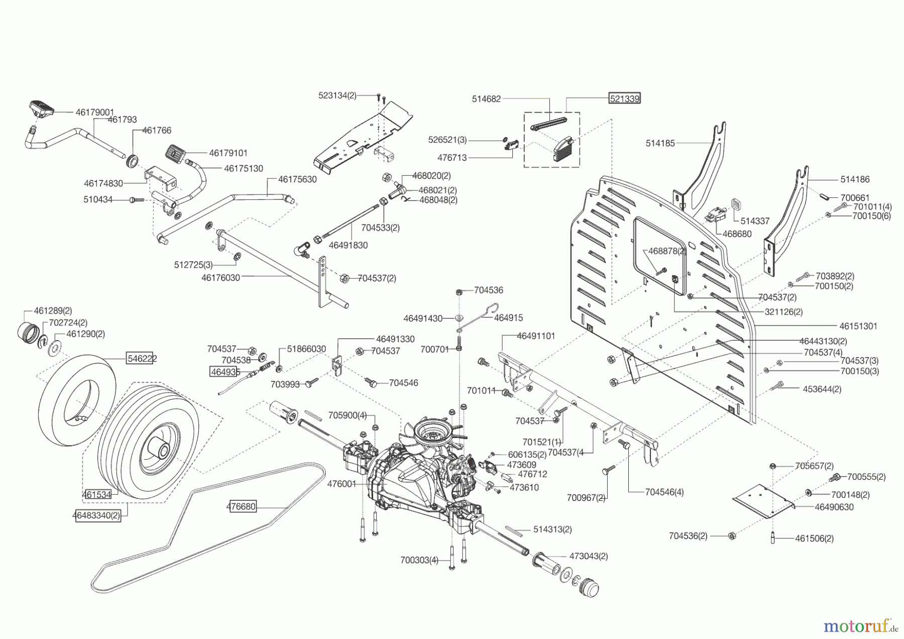  AL-KO Gartentechnik Rasentraktor T16-92 HD EDITION  ab 09/2016 Seite 3