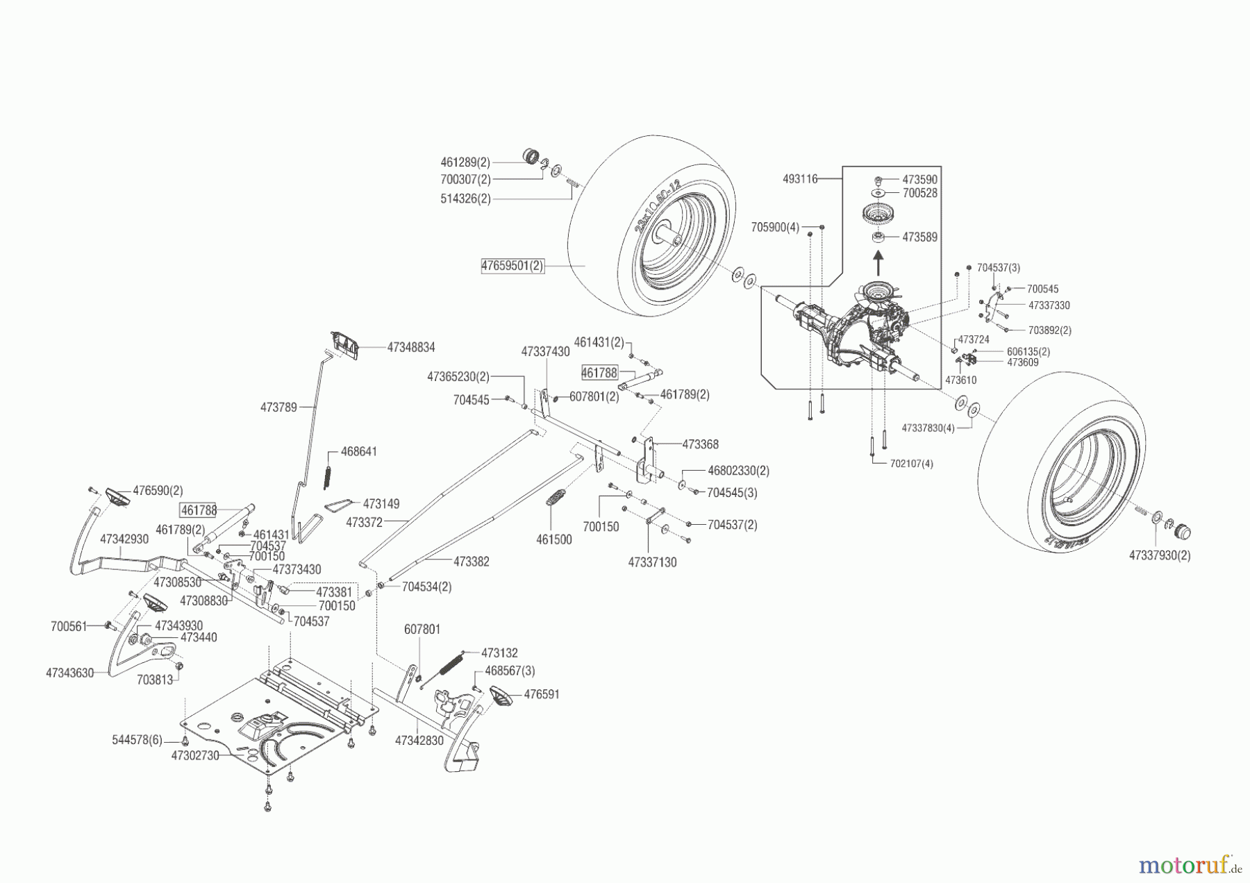  Solo by AL-KO Gartentechnik Rasentraktor T23-125.6 HD V2  10/2016 - 03/2018 Seite 4