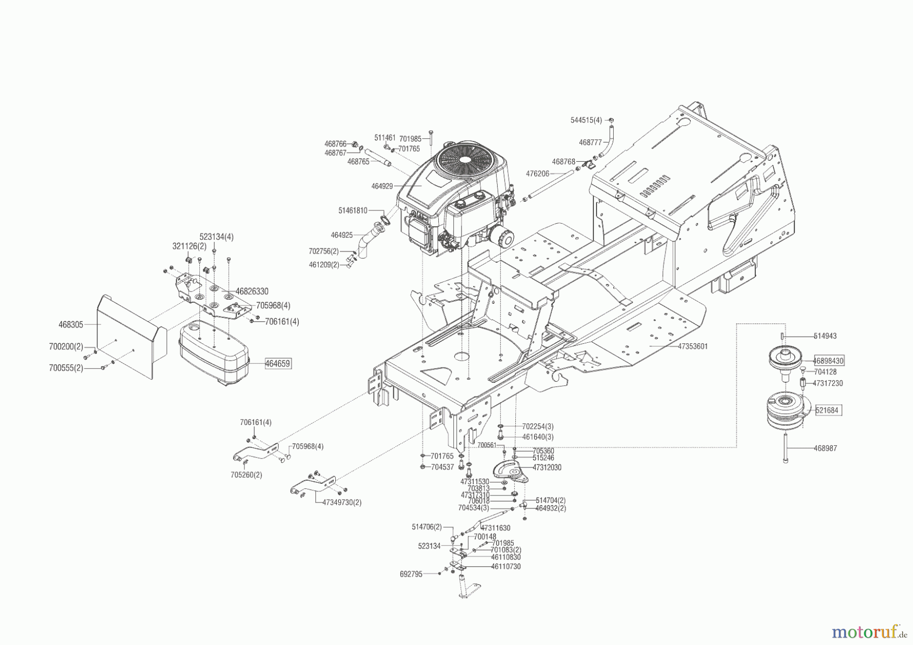  Solo by AL-KO Gartentechnik Rasentraktor T15-105.6 HD-A  10/2016 - 04/2018 Seite 2